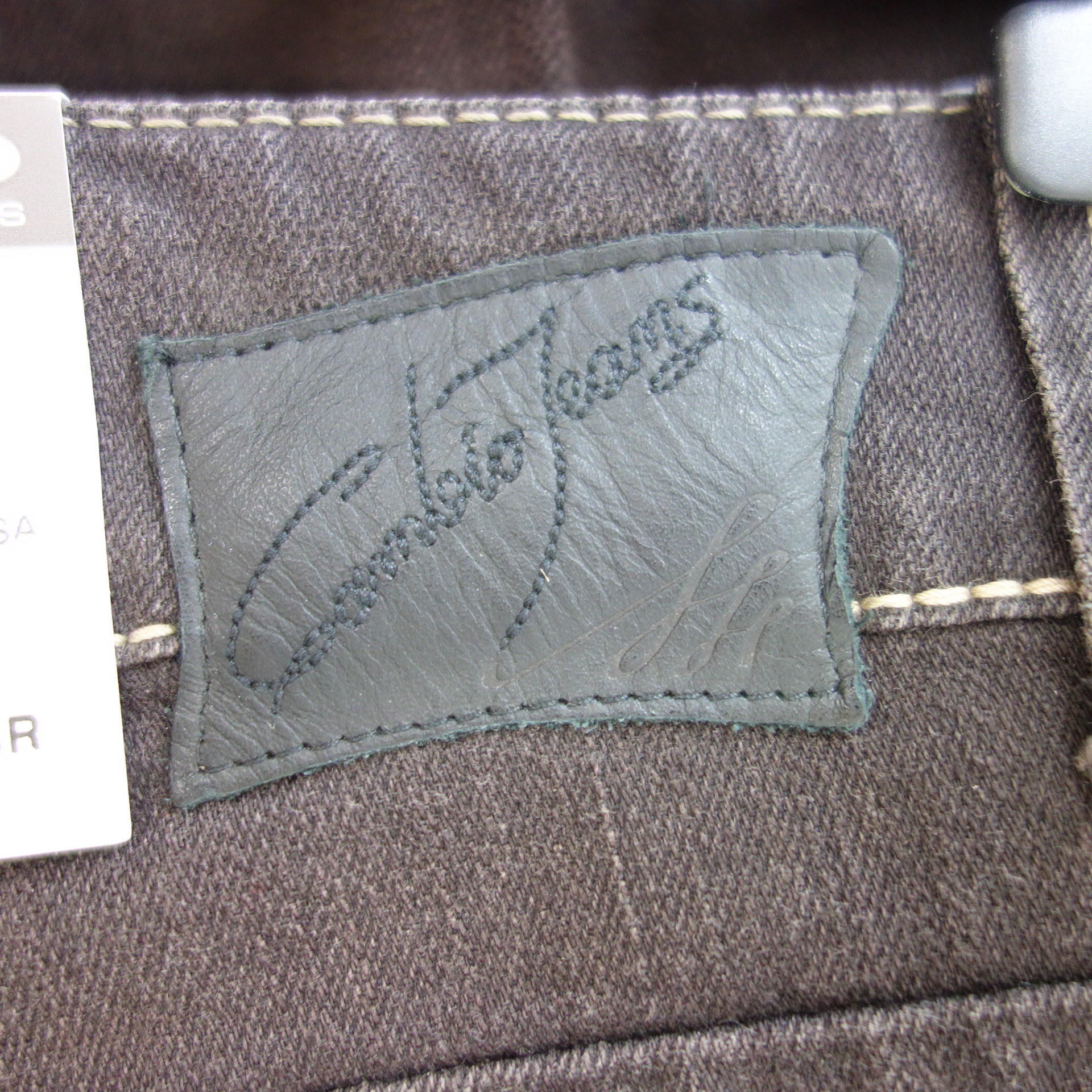 CAMBIO Damen Jeans Hose Jeanshose Modell NEVA Braun Straight Gr 34