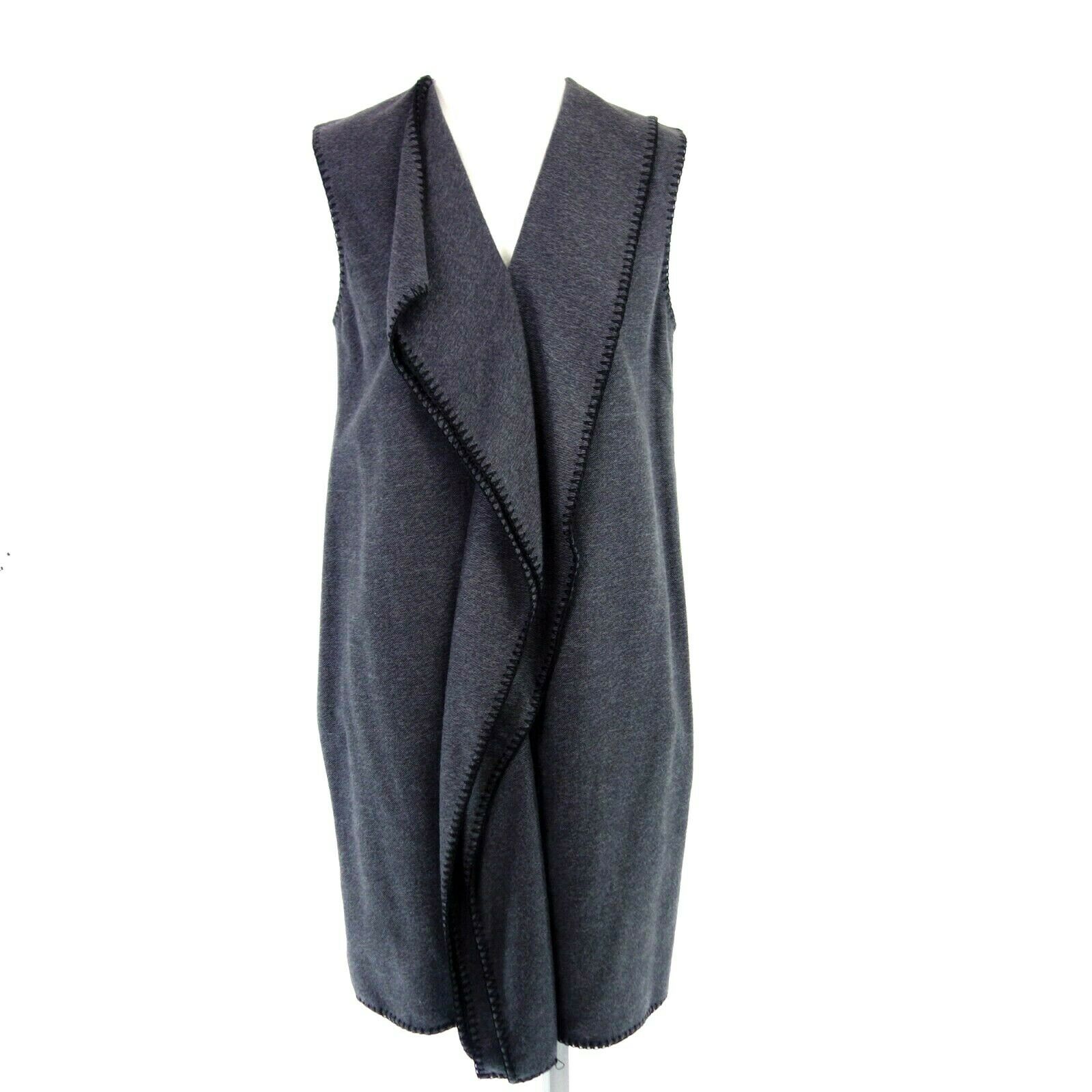 Kenzo Damen Kleid Herstellergr 40 Grau Baumwolle Pulloverkleid Weich Np 489 Neu