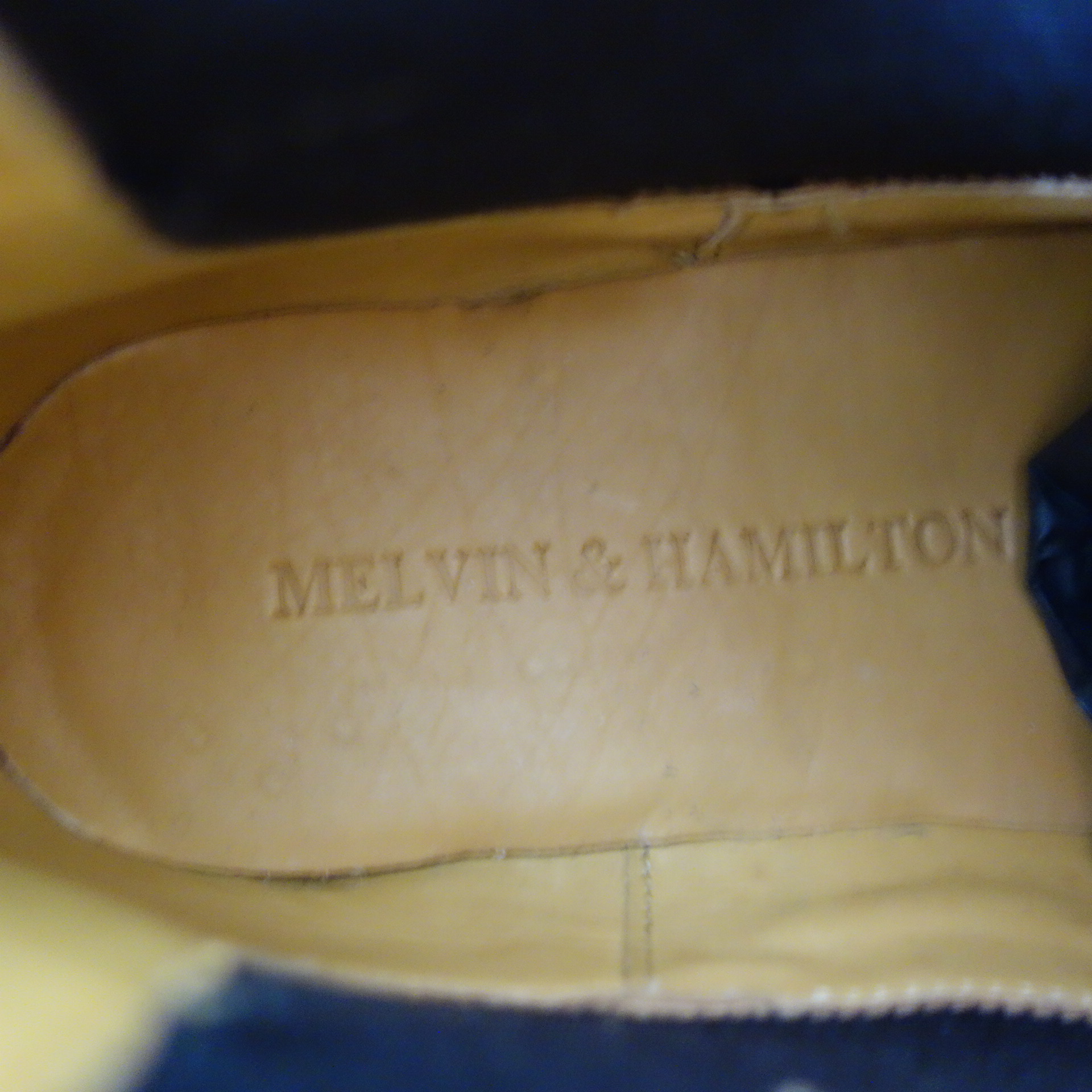MELVIN & HAMILTON Damen Schuhe Stiefeletten Chelsea Boots Stiefel Schwarz Leder Daisy