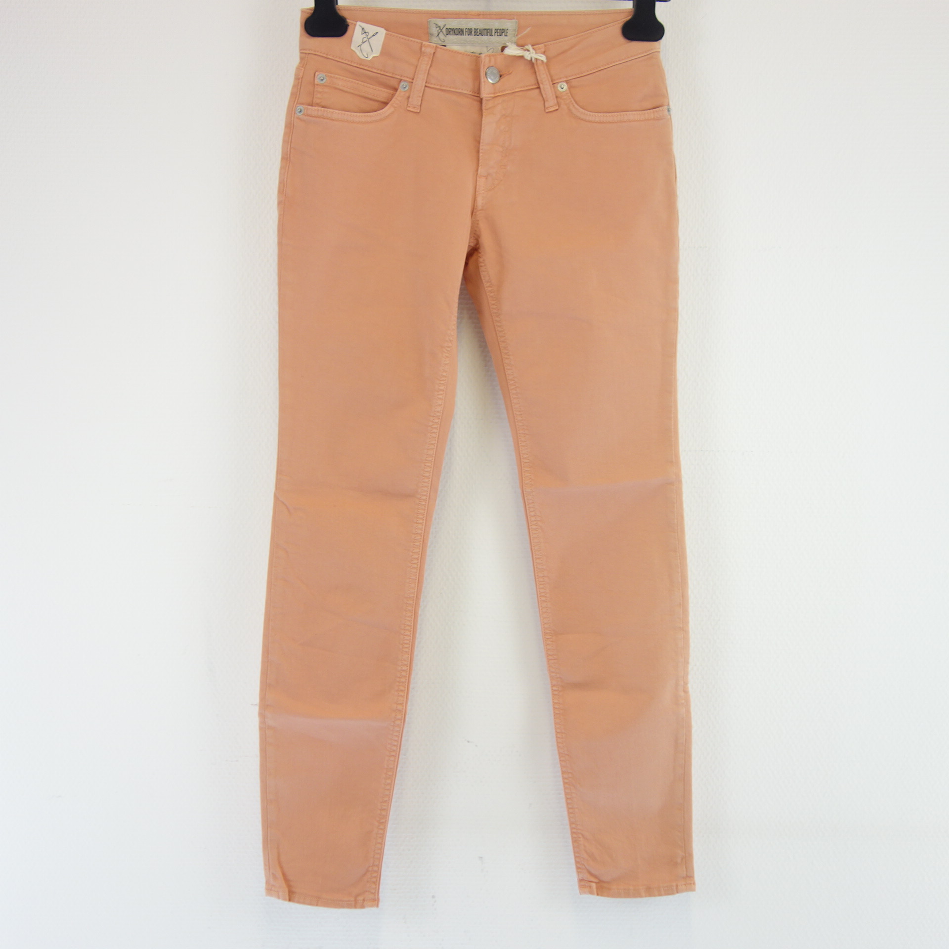 DRYKORN Damen Jeans Hose Jeanshose Apricot Slim Fit Straight Gr 26 ( 25 ) 