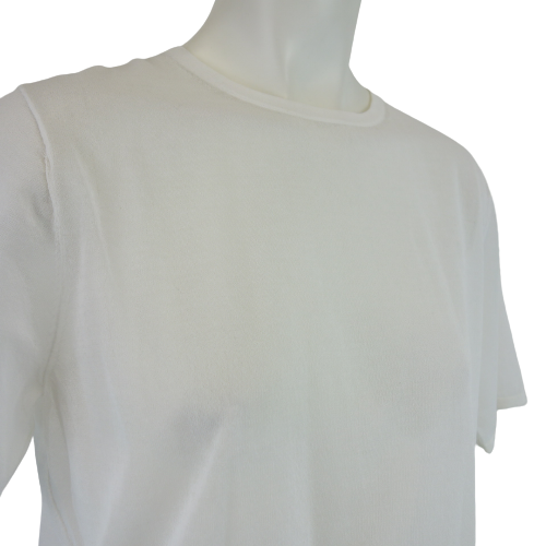 DRYKORN Damen Shirt Damenshirt T-Shirt Oberteil Modell ILVY Weiß Transparent