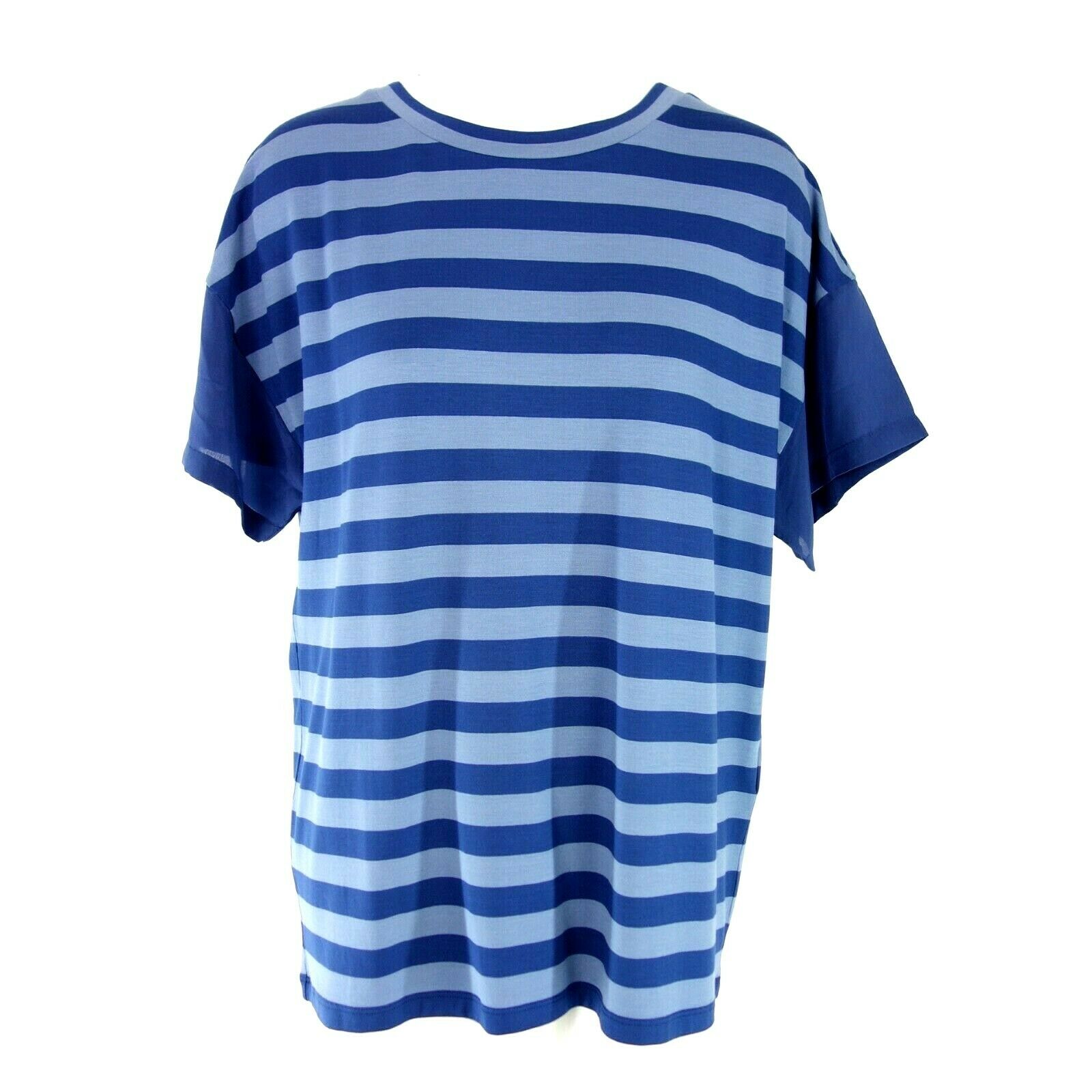 Max Mara Weekend Damen T Shirt T-Shirt Oberteil Damenshirt Sommershirt Blau Neu - 38