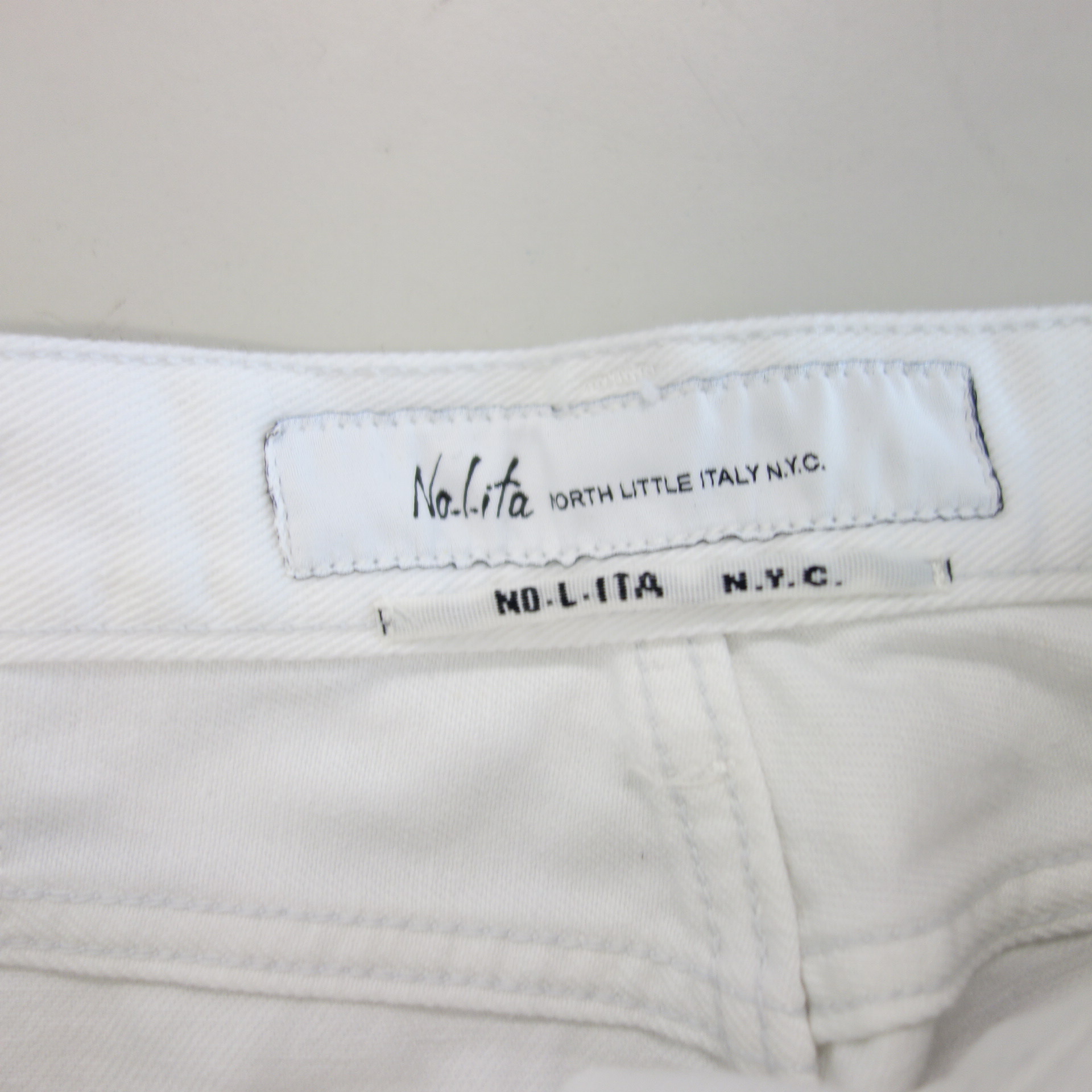 NOLITA Damen Shorts Jeansshorts Weiß Modell SHARYN Größe 29