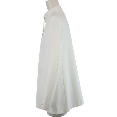 HERNO Lange Damen Jacke Damenjacke Weiß Eleganter Anorak Blazer Stil 