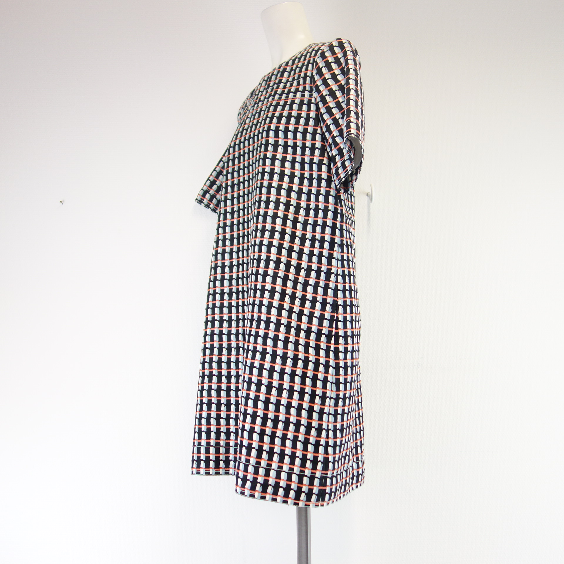 MARNI Damen Kleid Etuikleid Minikleid Mehrfarbig Muster IT 44 DE 38 