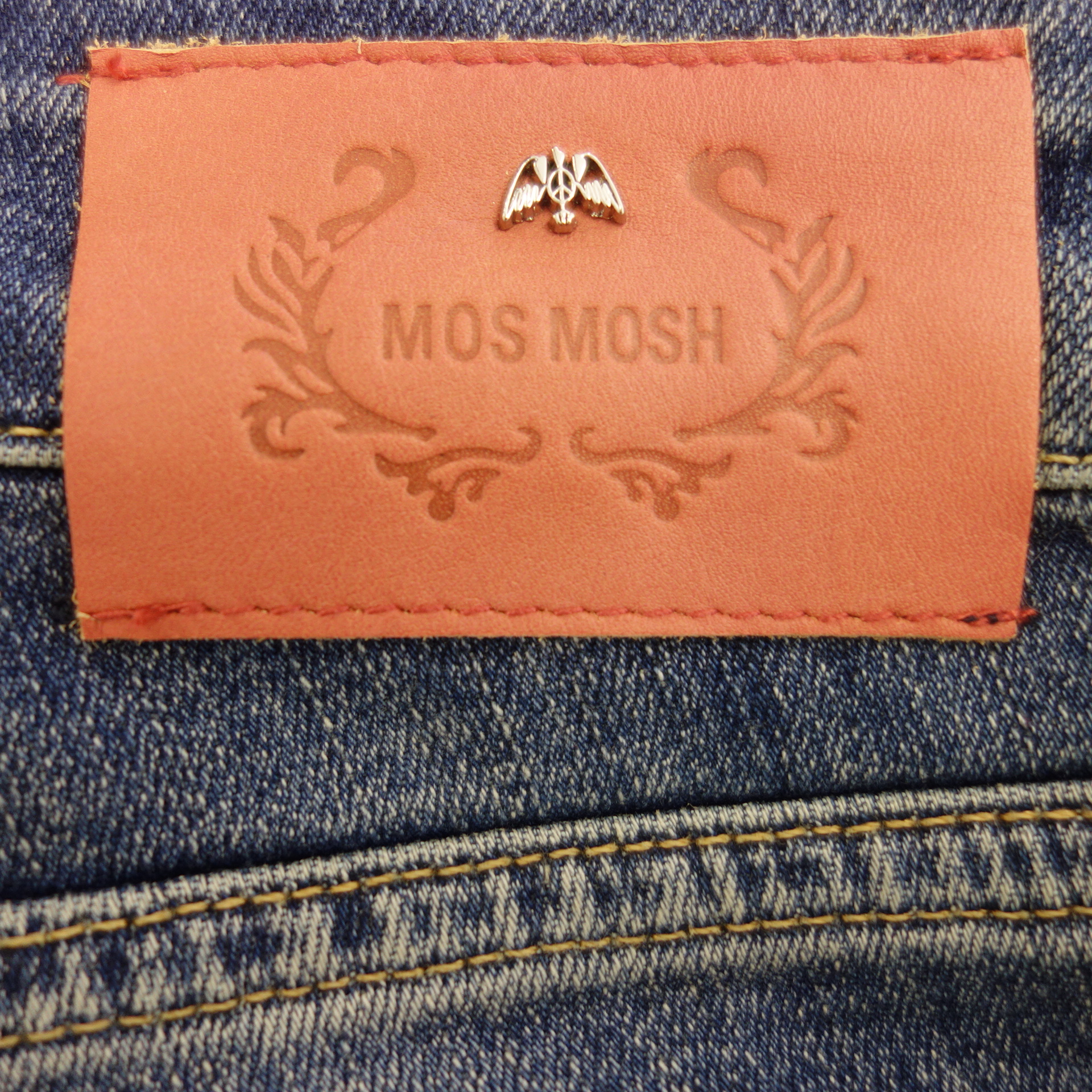 MOS MOSH Jeans Hose Blau Modell Sumner Re-Loved Straight