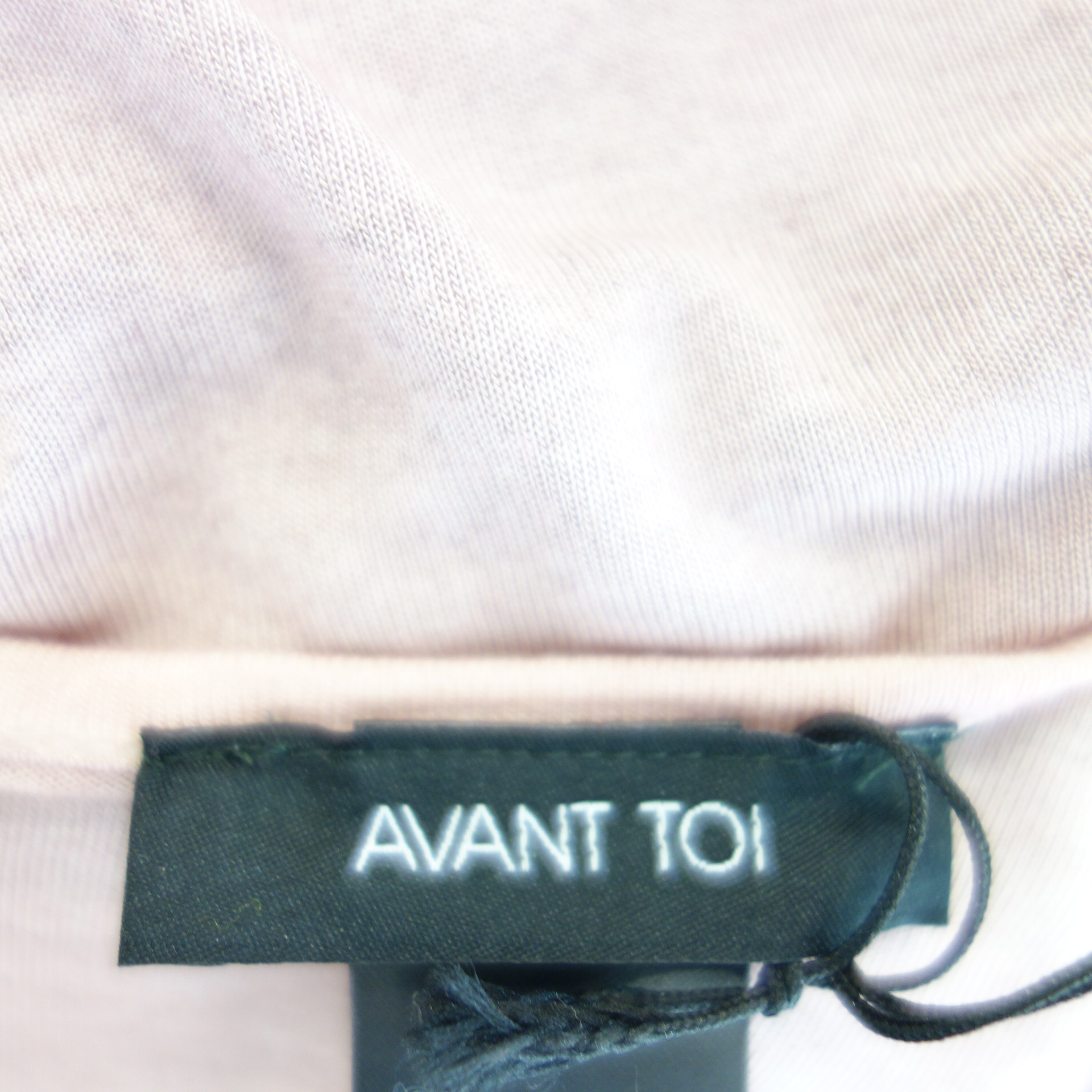 AVANT TOI Damen Langes Shirt Longsleeve Rose Nude 100% Modal Ombre Färbung