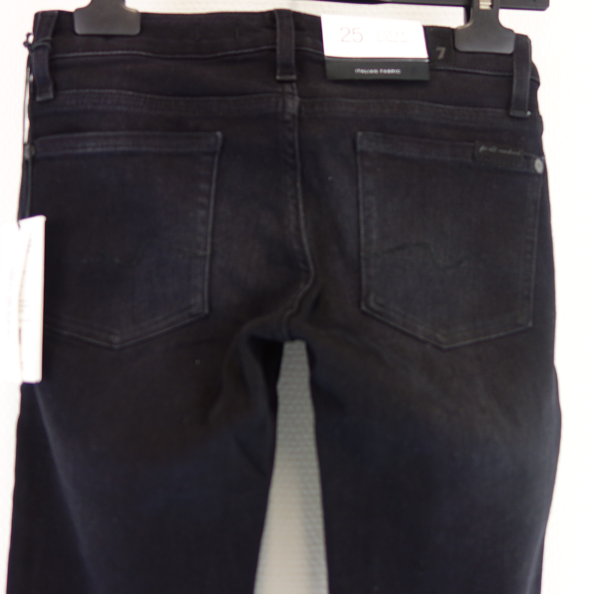 7 FOR ALL MANKIND Damen Jeans Hose Jeanshose Modell PYPER Schwarz Classic Slim