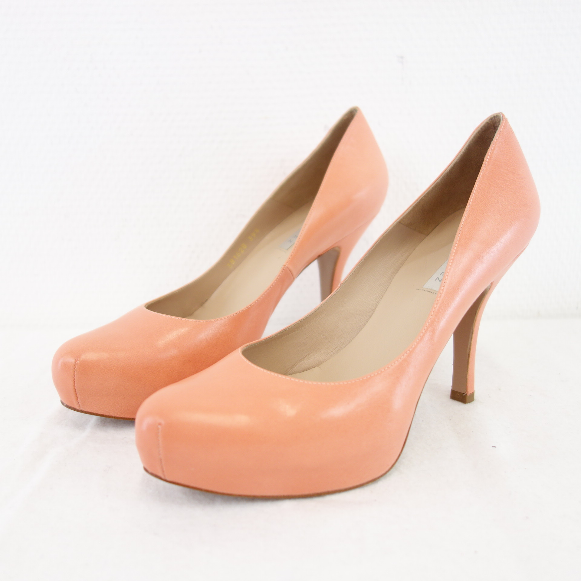 PURA LOPEZ Damen Schuhe Pumps High Heels Stiletto Leder Magnolia Rosa 39,5