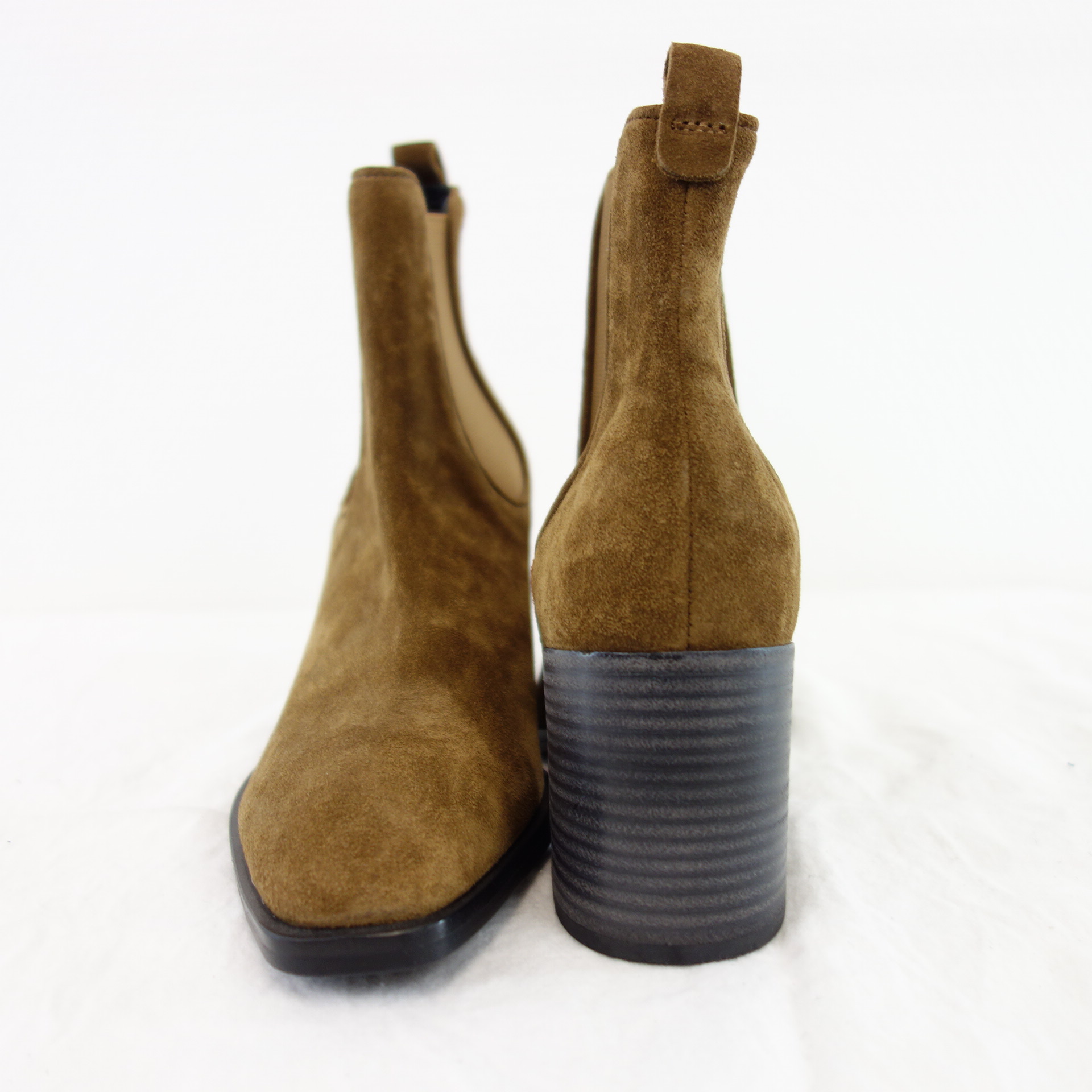 KENNEL & SCHMENGER Damen Schuhe Damenschuhe Chelsea Stiefeletten Boots Stiefel Leder Braun 