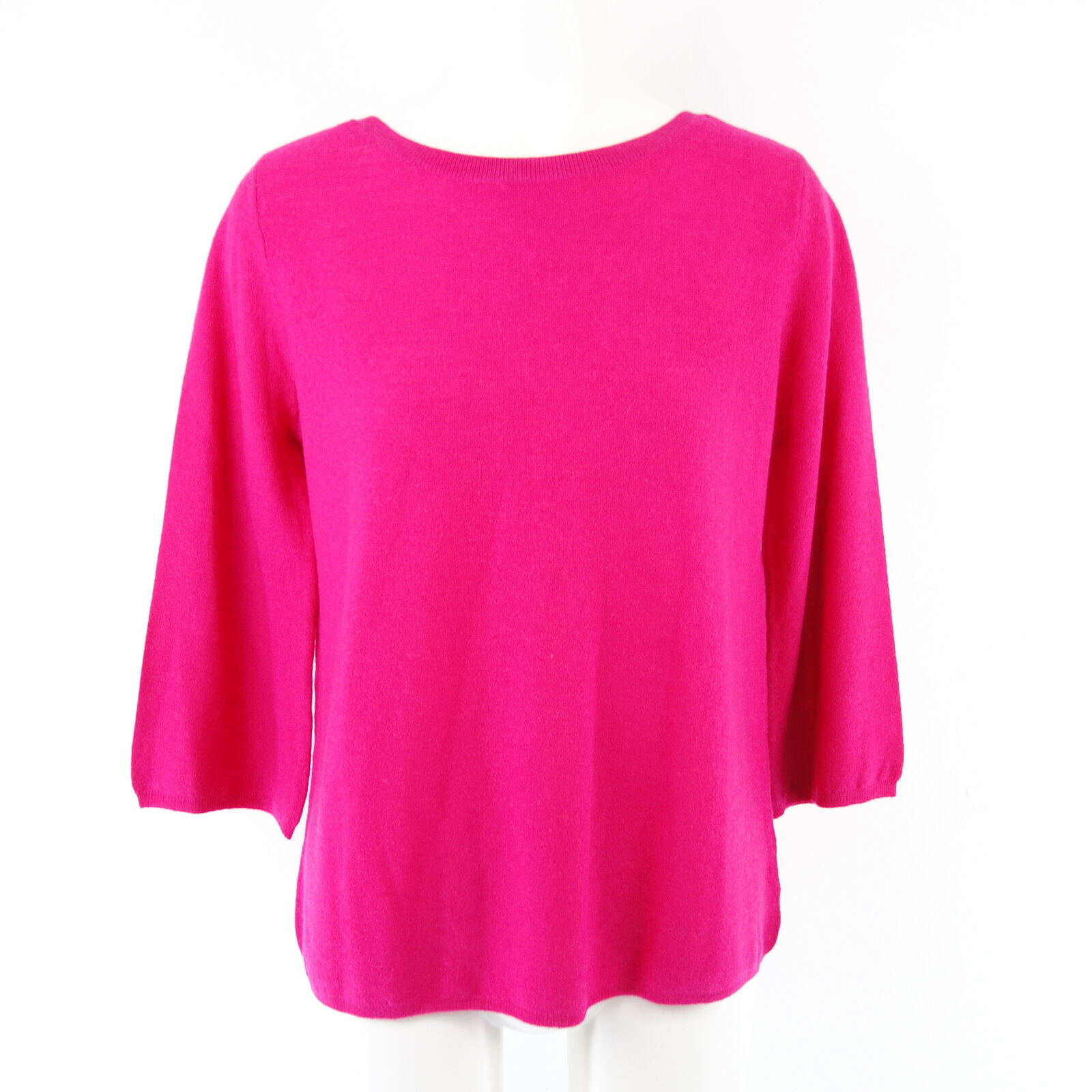 HMK Damen Pullover Modell Ennie Größe 36 Pink 100% Wolle Schurwolle Strick 