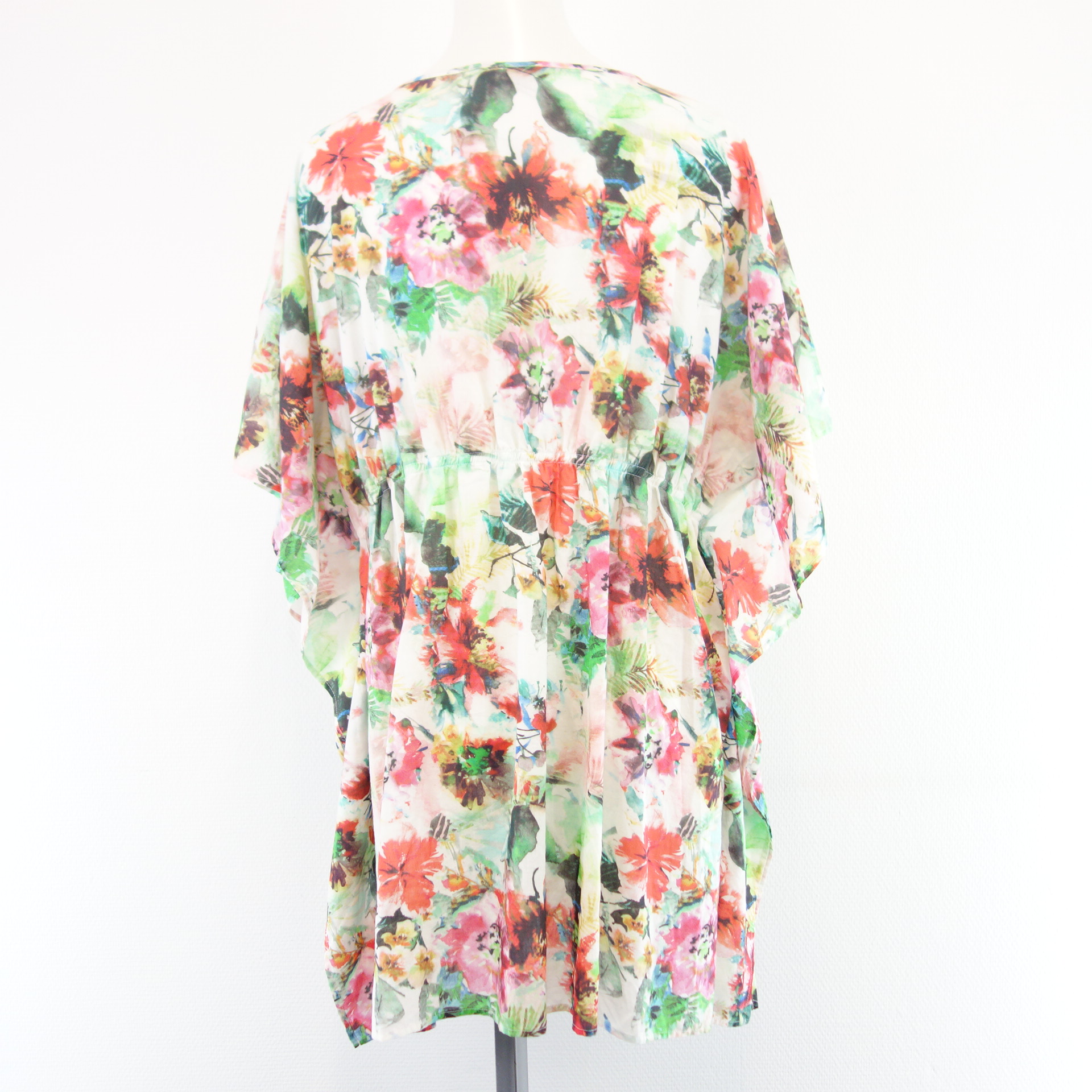 SMITH & SOUL Damen Tunika Ibiza Beach Hemd Bluse Bunt 100% Baumwolle Größe S