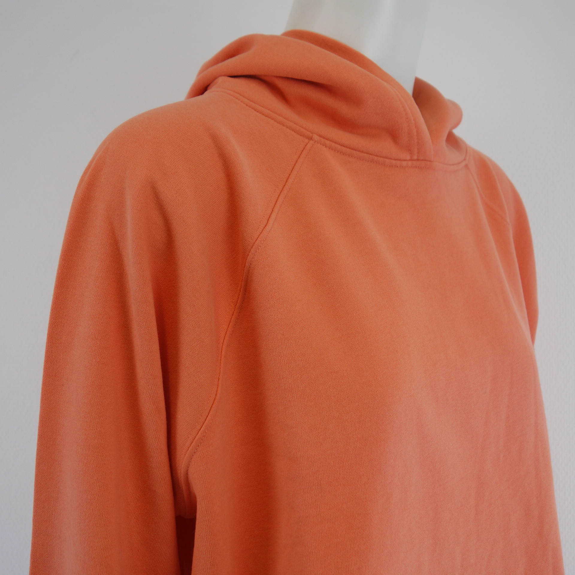 JUVIA Damen Sweatshirt Hoodie Pullover Kapuzenpullover Modell ALENA Papaya Orange