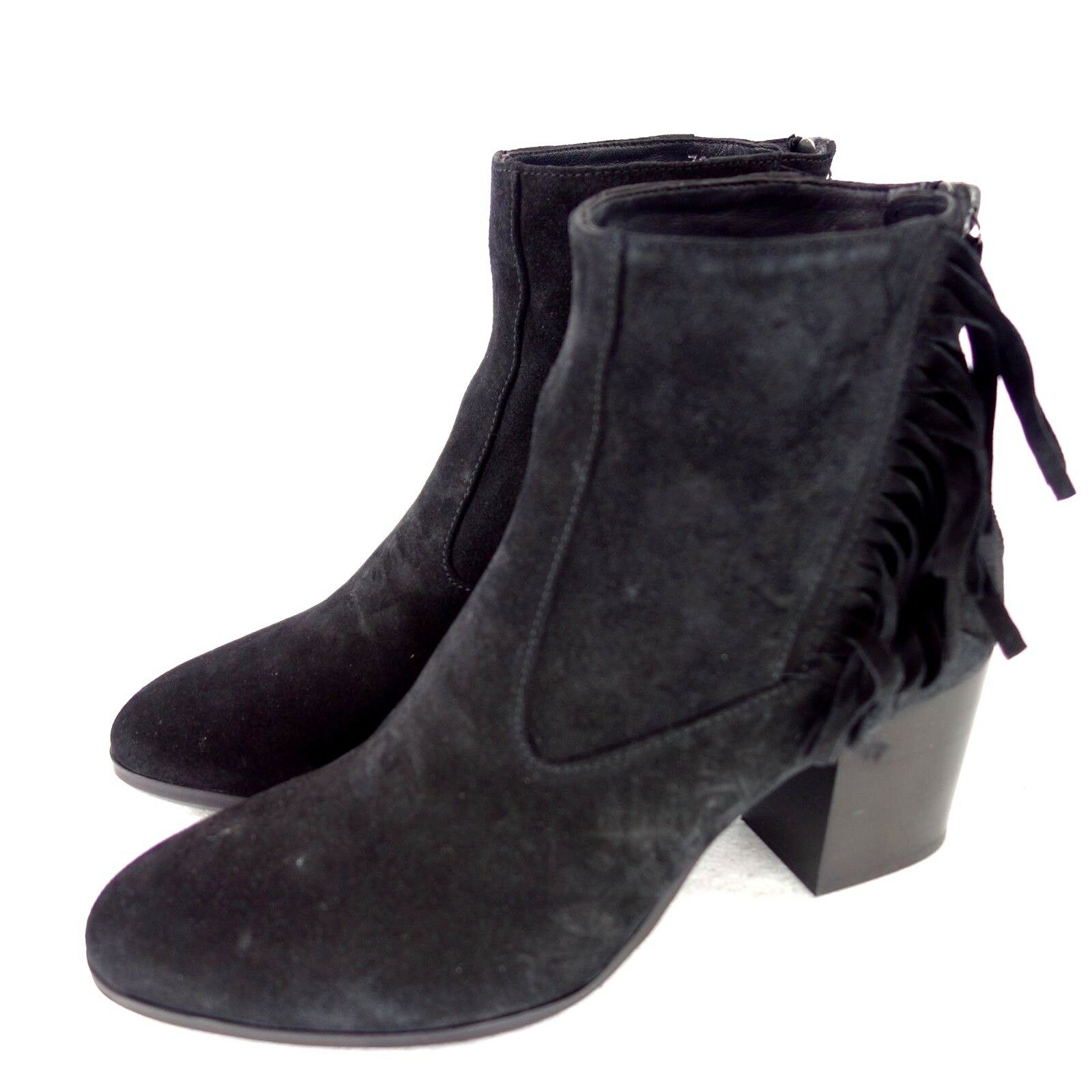 Homers Damen Schuhe Stiefel Stiefelette Boots Leder Schwarz 39,5 40,5 Np 285 Neu - EUR 40,5