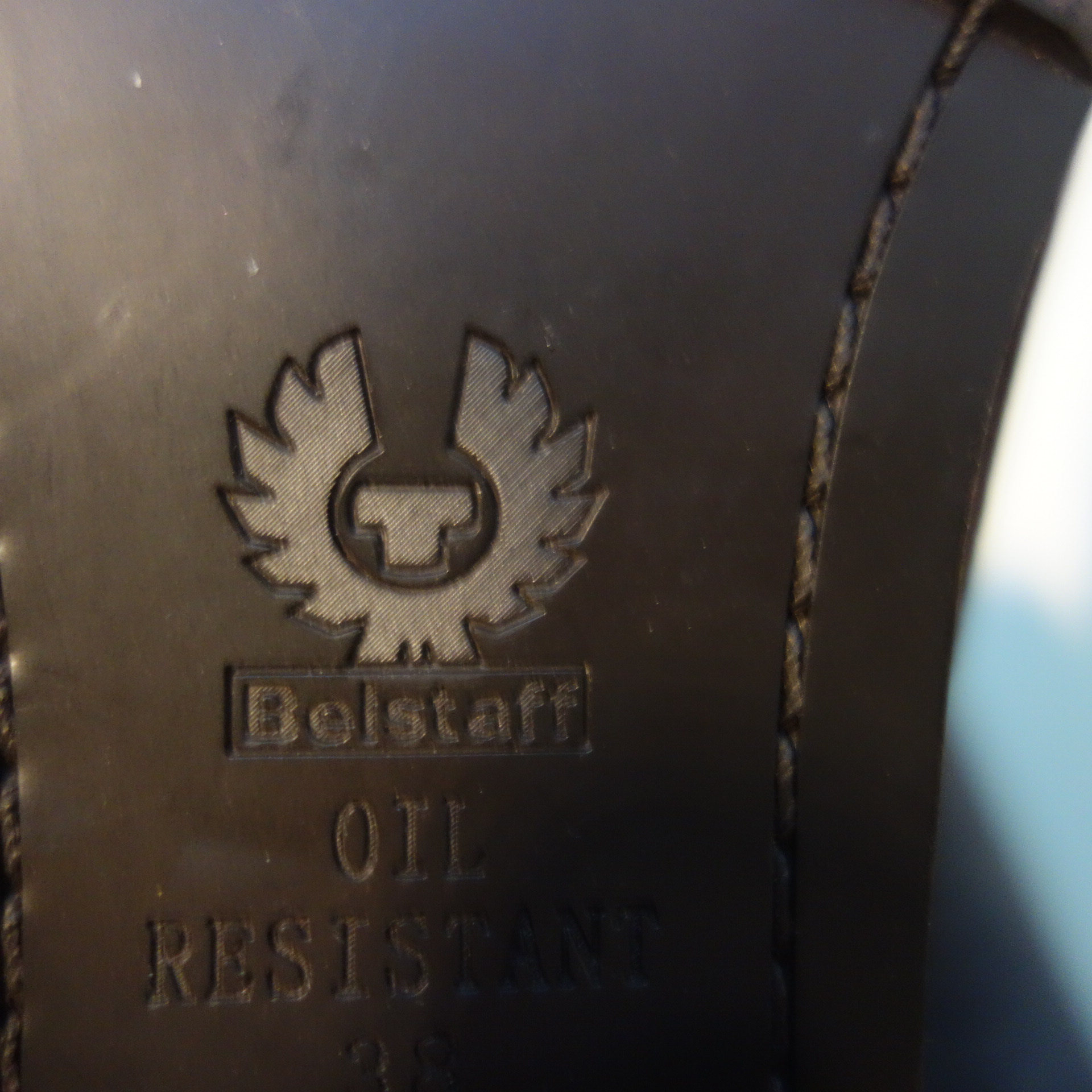 BELSTAFF Damen Stiefel Biker Boots Wildleder Braun Größe 38 Blockabsatz Schlupf