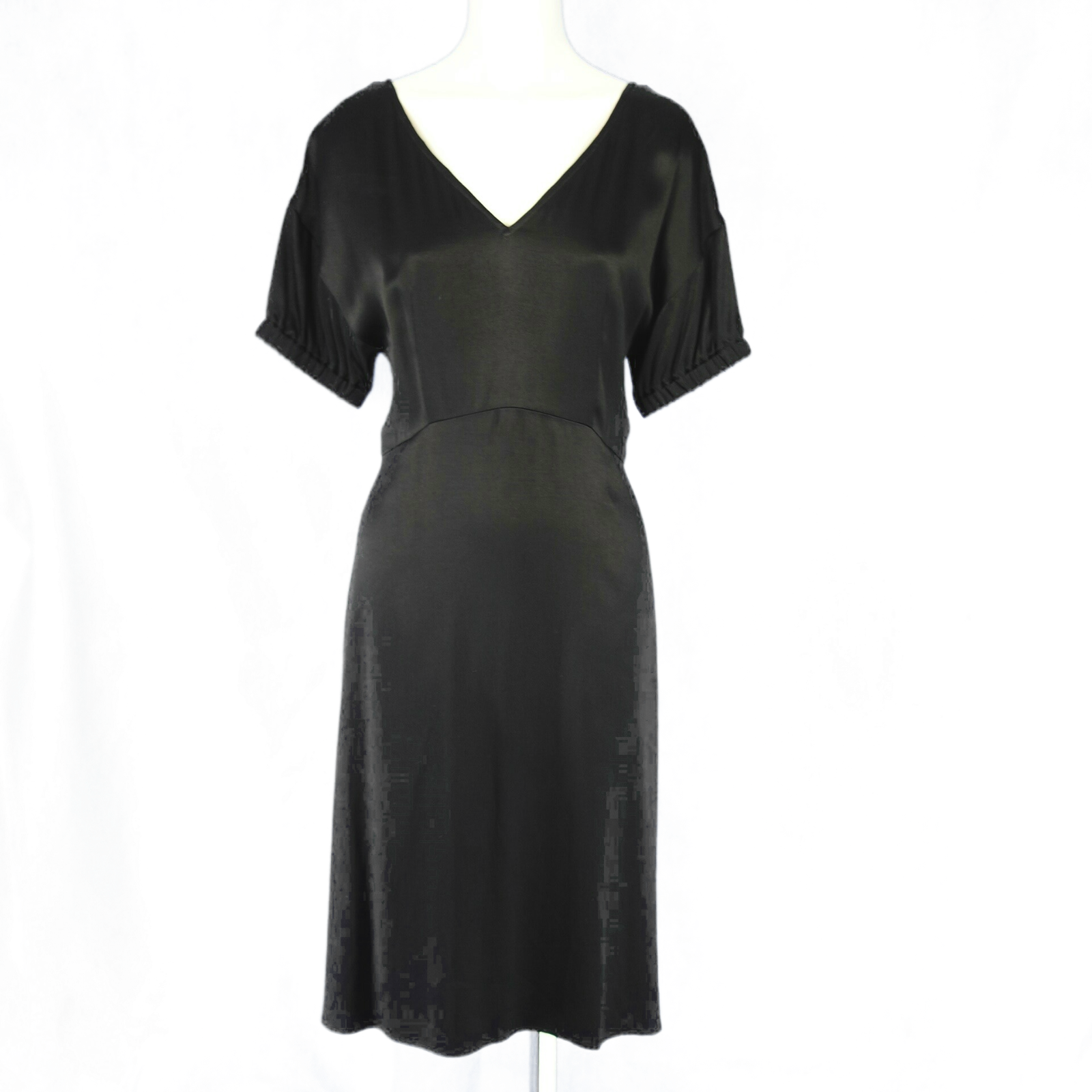 EMPORIO ARMANI Damen Kleid Damenkleid Abendkleid Midikleid Etuikleid Schwarz Neu - 38