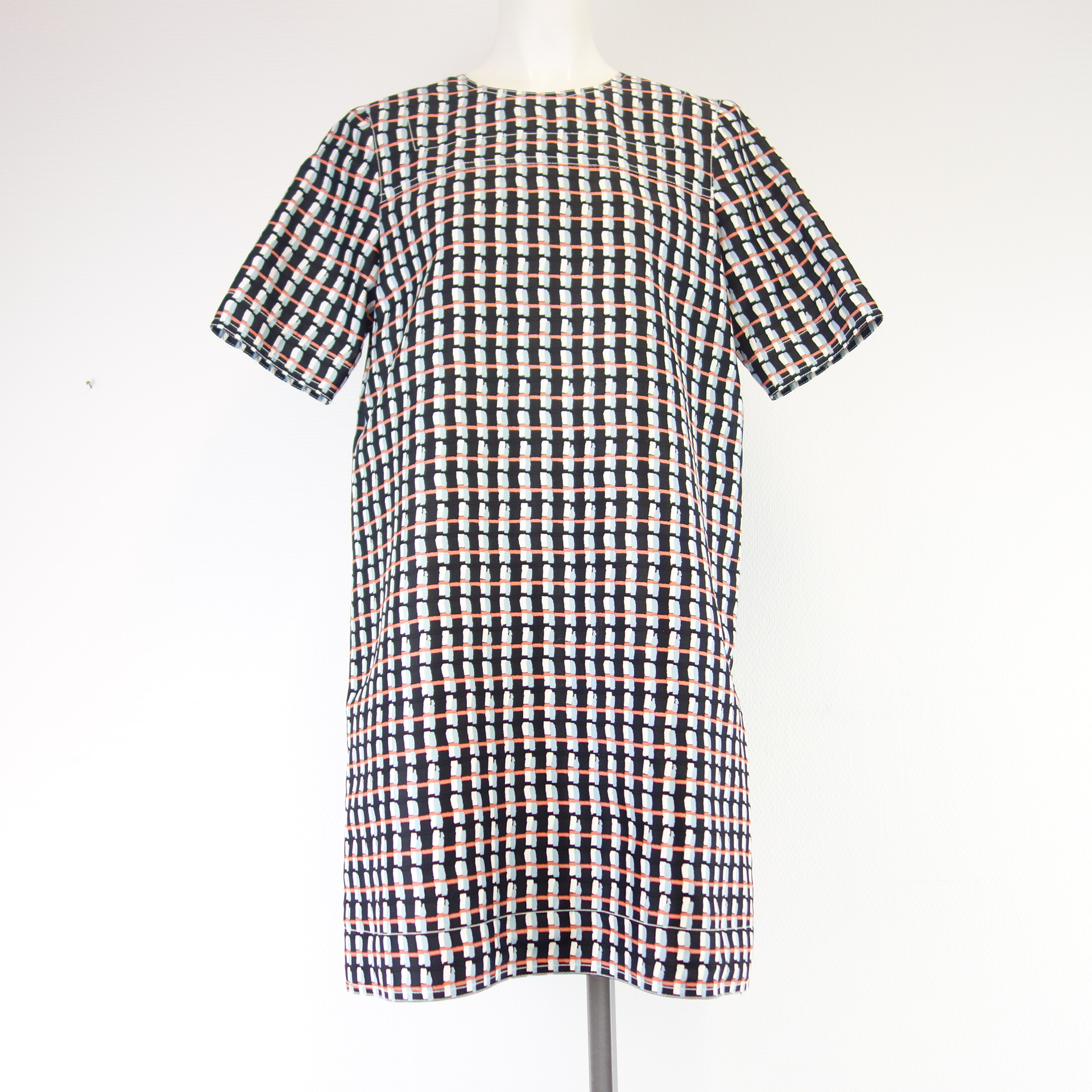 MARNI Damen Kleid Etuikleid Minikleid Mehrfarbig Muster IT 44 DE 38 
