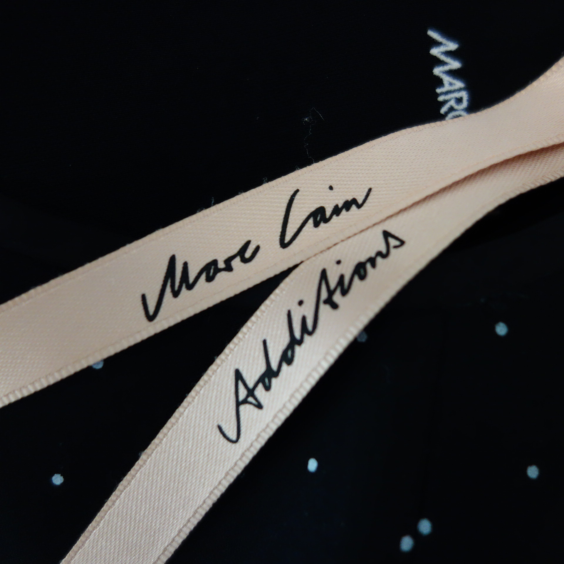 MARC CAIN Damen Kleid Midi Tunikakleid Blusenkleid Schwarz Punkte Spitze Np 249 Neu