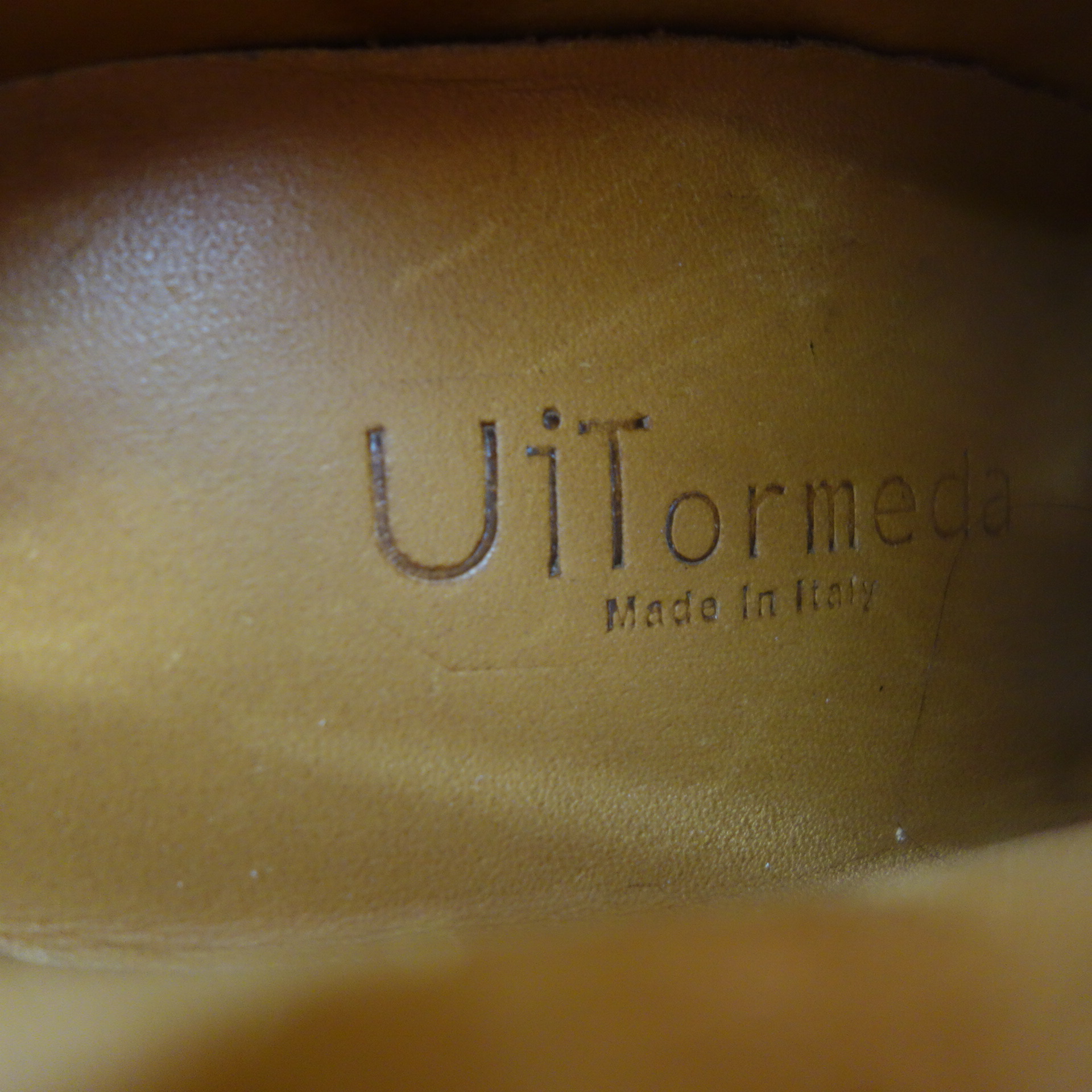 UIT ORMEDA UTTERLY ITALIAN TREND Damen Schuhe Stiefeletten Boots Stiefel Leder Bordeaux