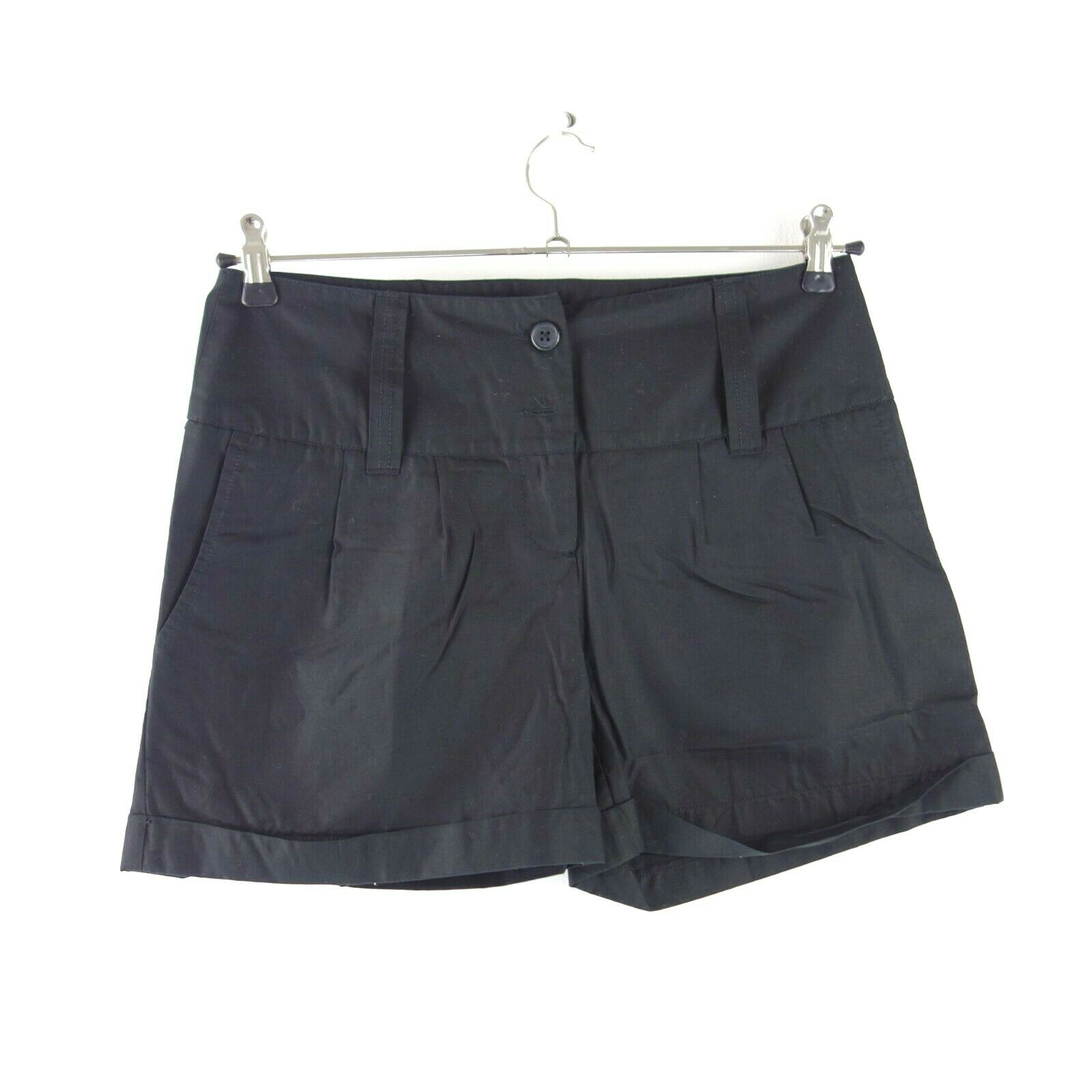 Essentiel Damen Shorts Hotpants Modell Orval Gr 36 Schwarz Kurze Hose Baumwolle