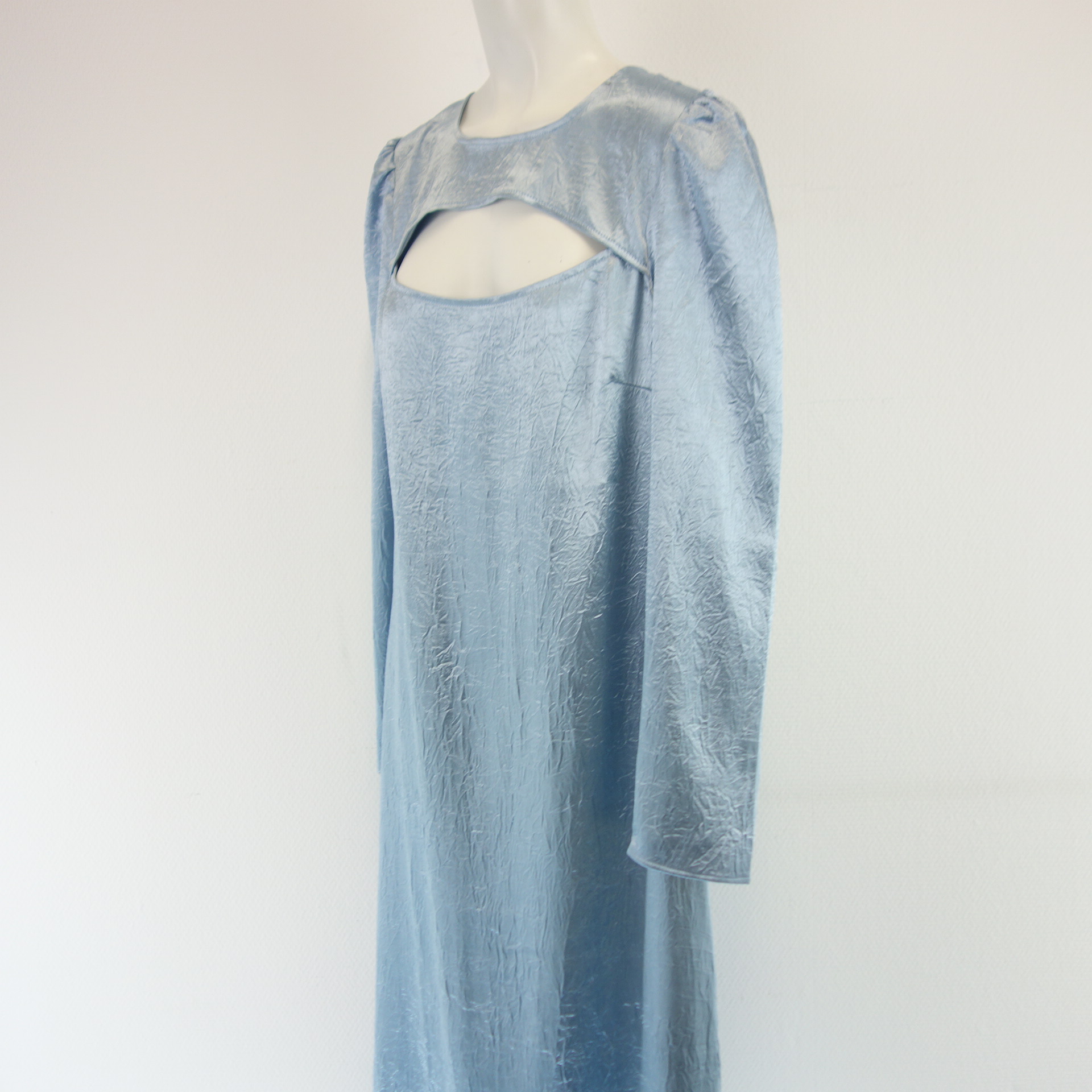 BAUM UND PFERDGARTEN Damen Kleid Maxikleid  Abendkleid Ice Blau Model ANETO