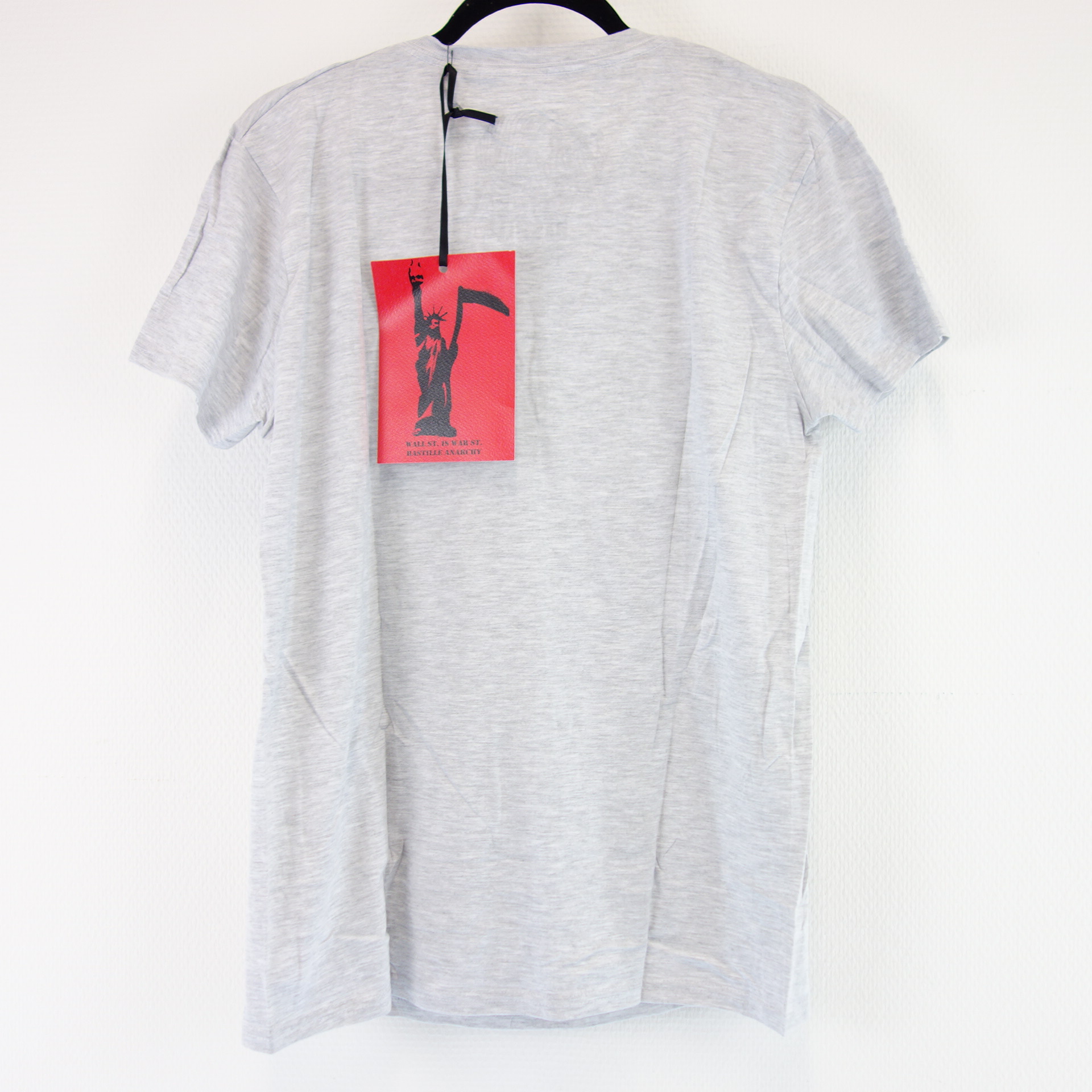 BASTILLE Venezia Herren T Shirt T-Shirt Herrenshirt Grau Modell Tokyo Baumwolle Print