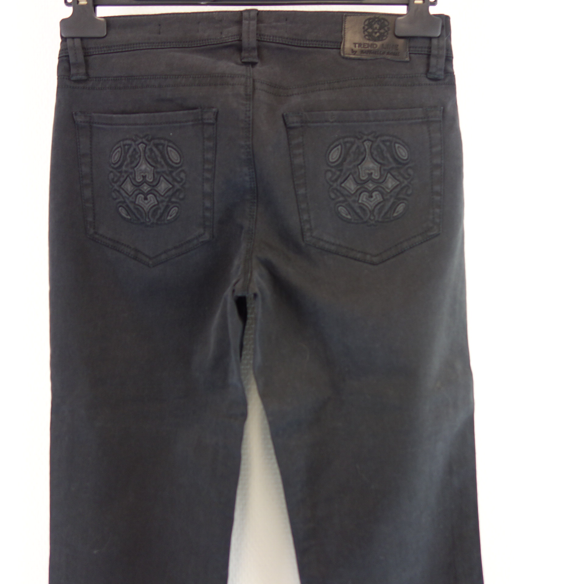 RAFFAELLO ROSSI TREND LINE Damen Jeans Hose Jeanshose Schwarz Gr 36 Modell Sinty Stick Slim Fit