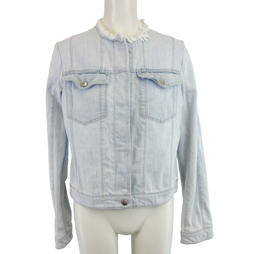 CLOSED Damen Jacke Jeansjacke Damenjacke Größe L 38 - 40 Hellblau Denim 