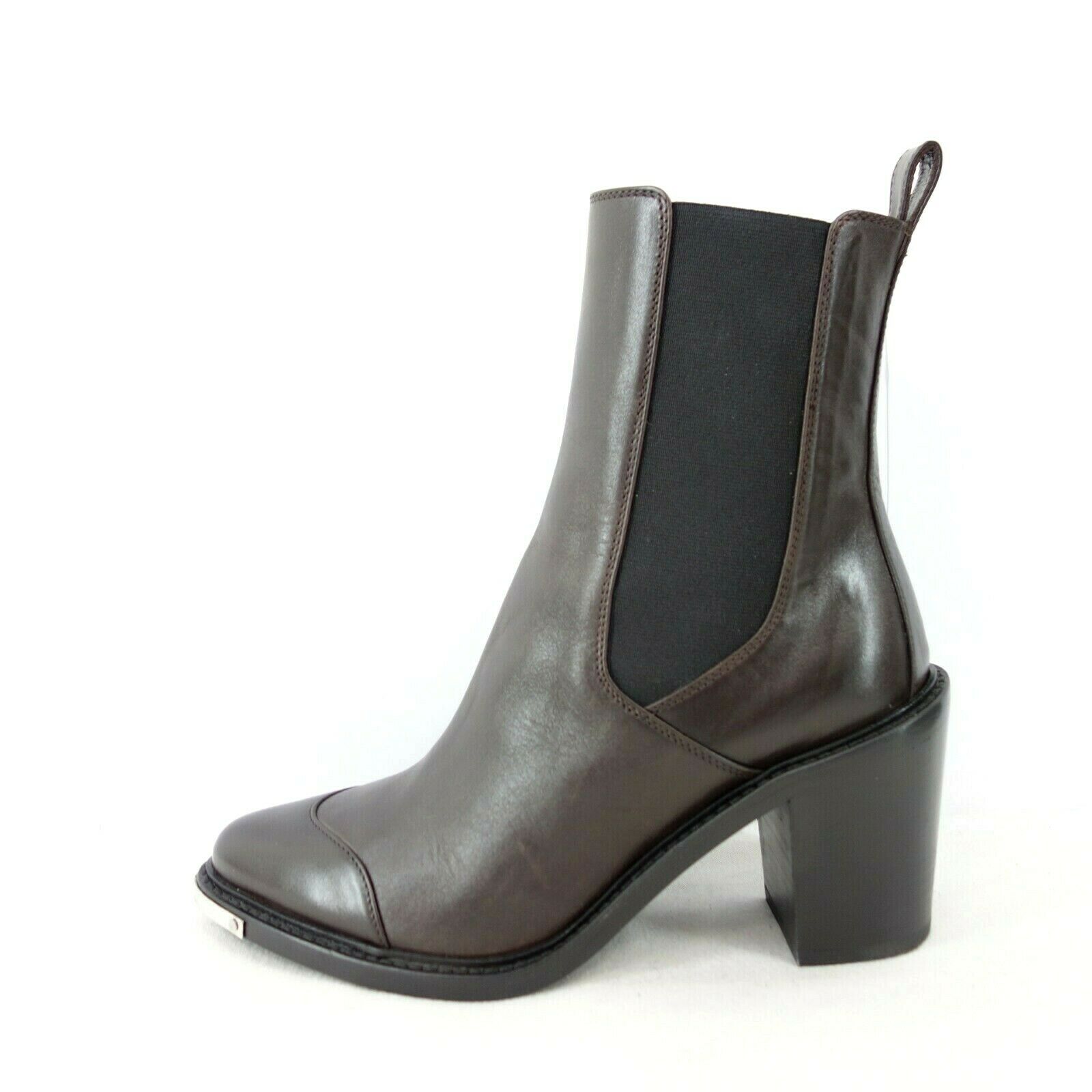 BELSTAFF Chelsea Aviland Boot Damen Schuhe Stiefeletten Größe  36 Leder Blockabsatz 