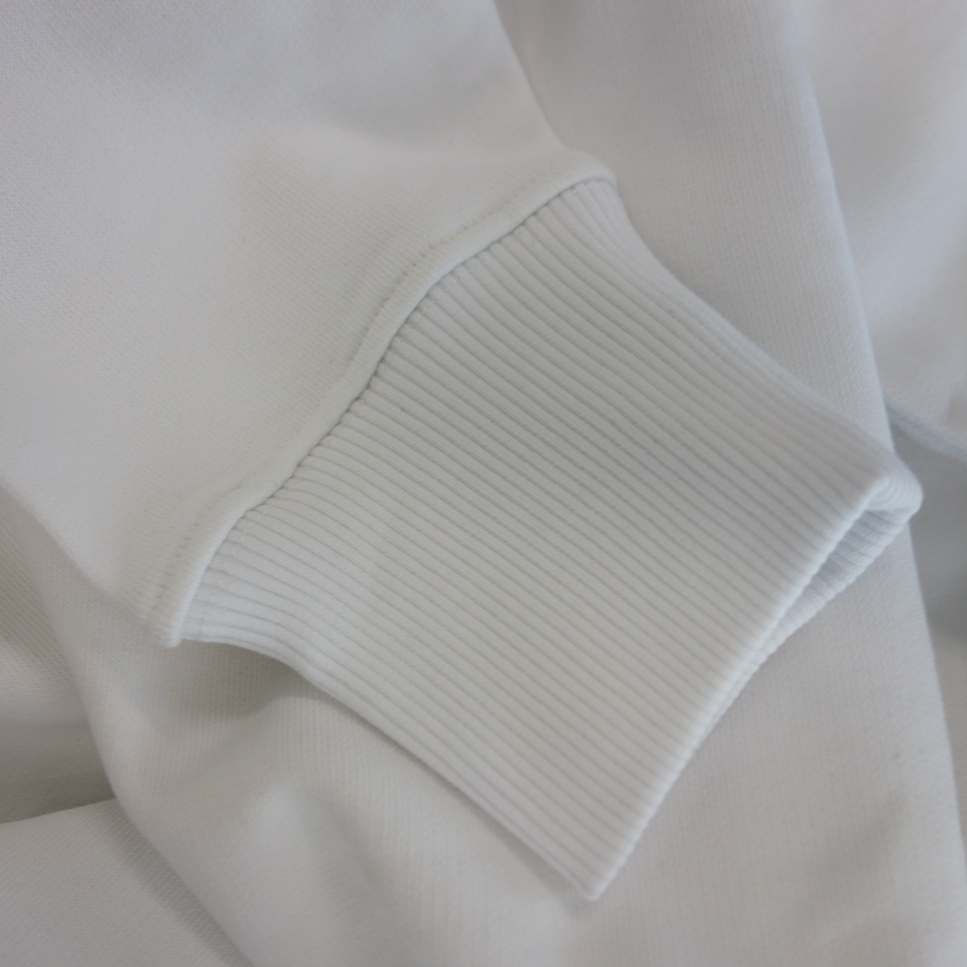 VERSACE JEANS COUTURE Herren Sweatshirt Sweater Sweat Shirt Pullover Oberteil Weiß Jersey