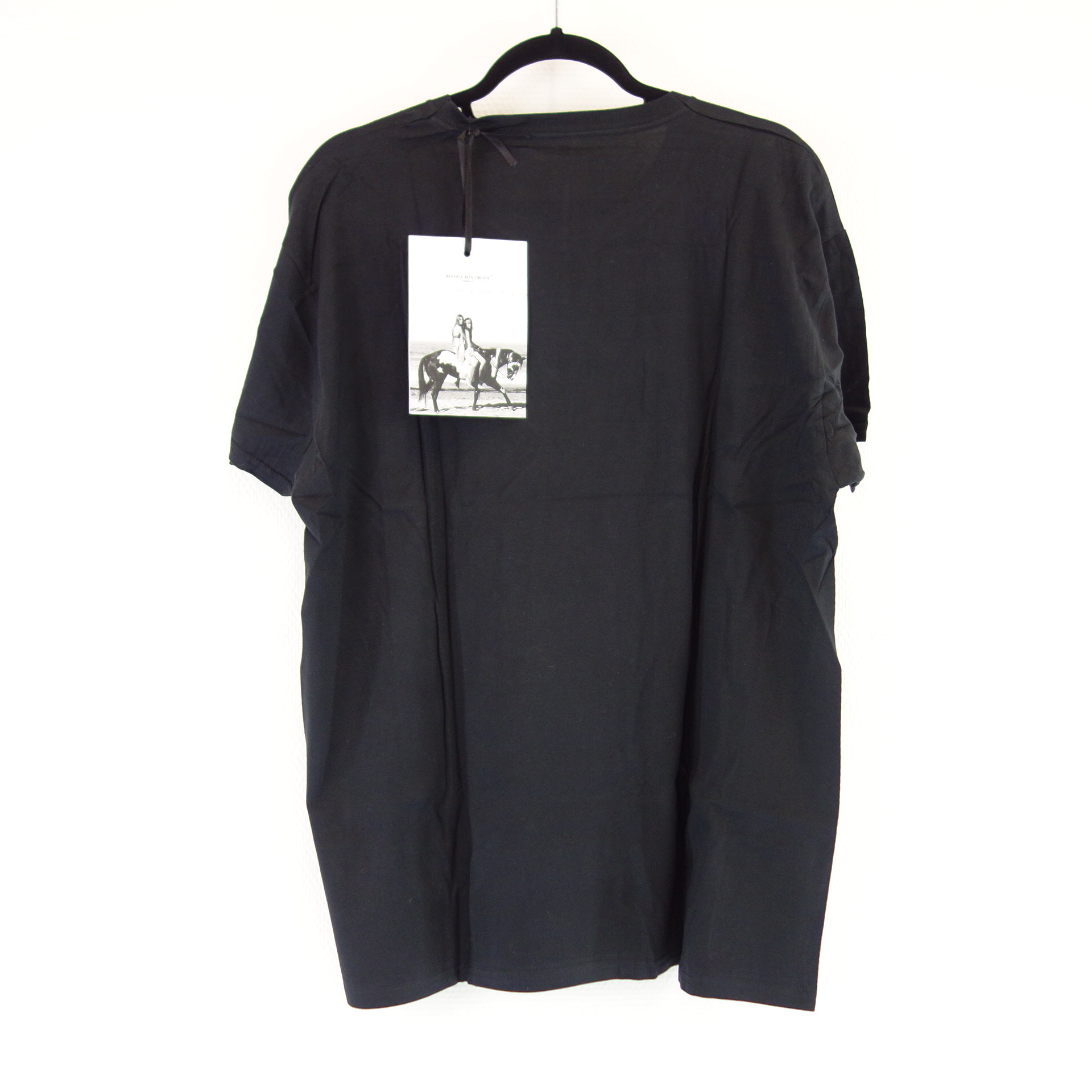 BASTILLE RIVE DROITE Herren T Shirt T-Shirt Oberteil Herrenshirt Schwarz Größe XL Modell SKATE
