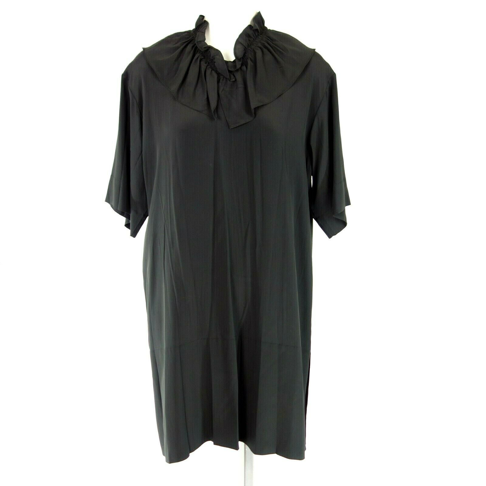 Marni Damen Kleid Damenkleid Tunika Tunikakleid Minikleid Schwarz DE 32 - 34 Neu