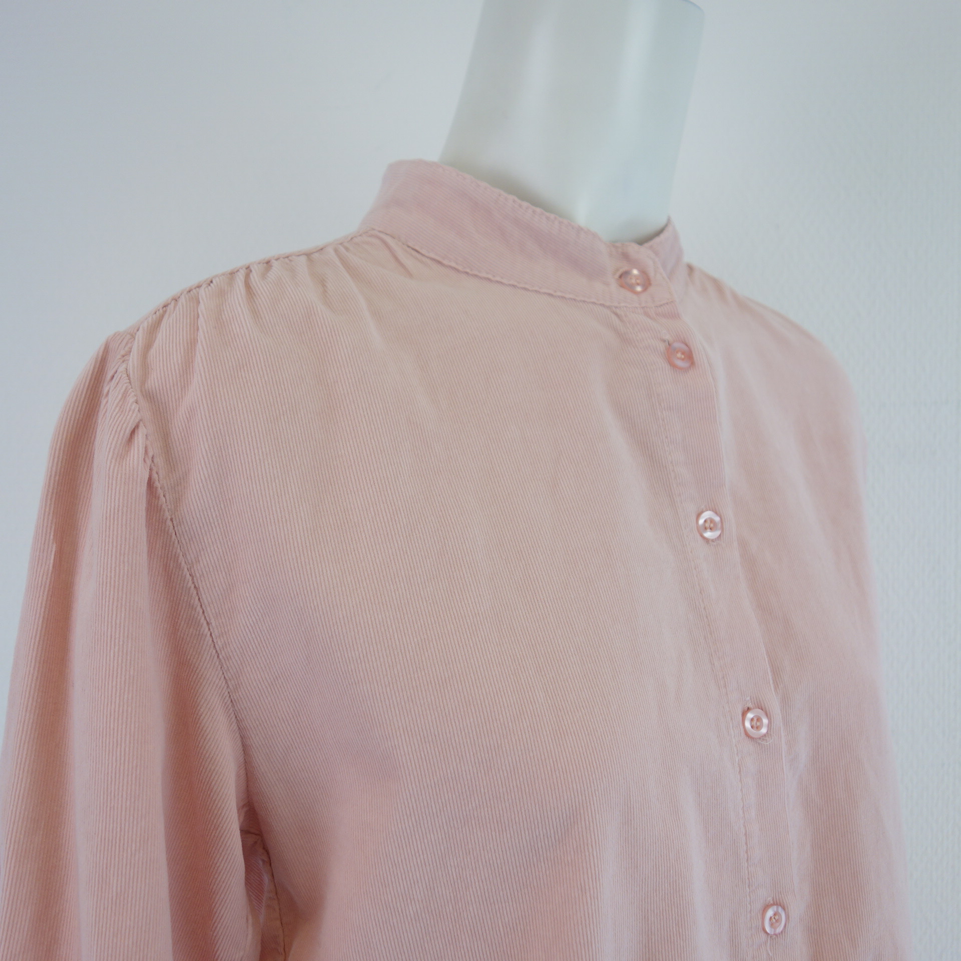 TIFFANY Dänemark Damen Cord Bluse Hemd Shirt Cordhemd Rose Gr S Baumwolle
