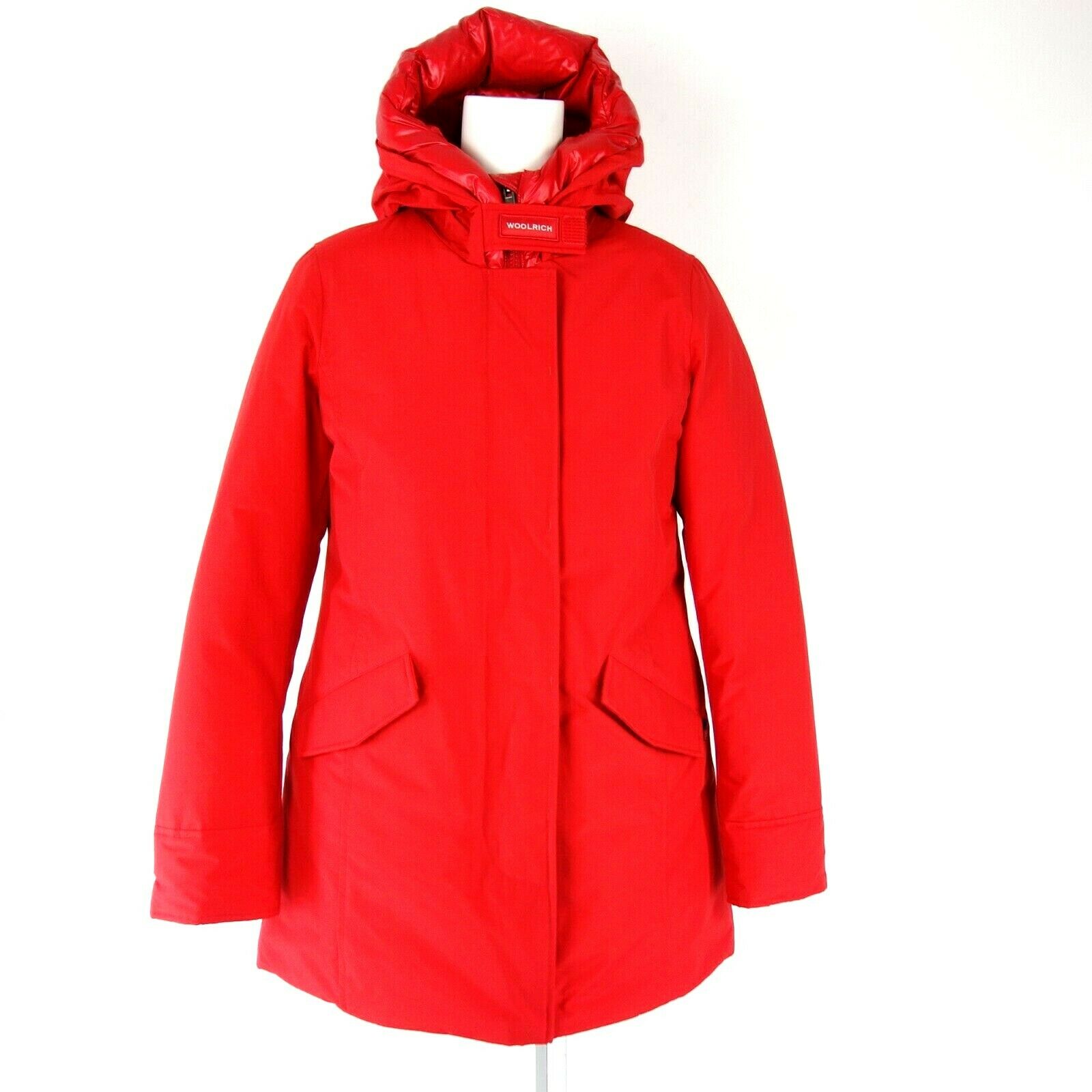 WOOLRICH Damen Winter Jacke Damenjacke ARCTIC PARKA Rot Größe S 36 Daunenjacke 