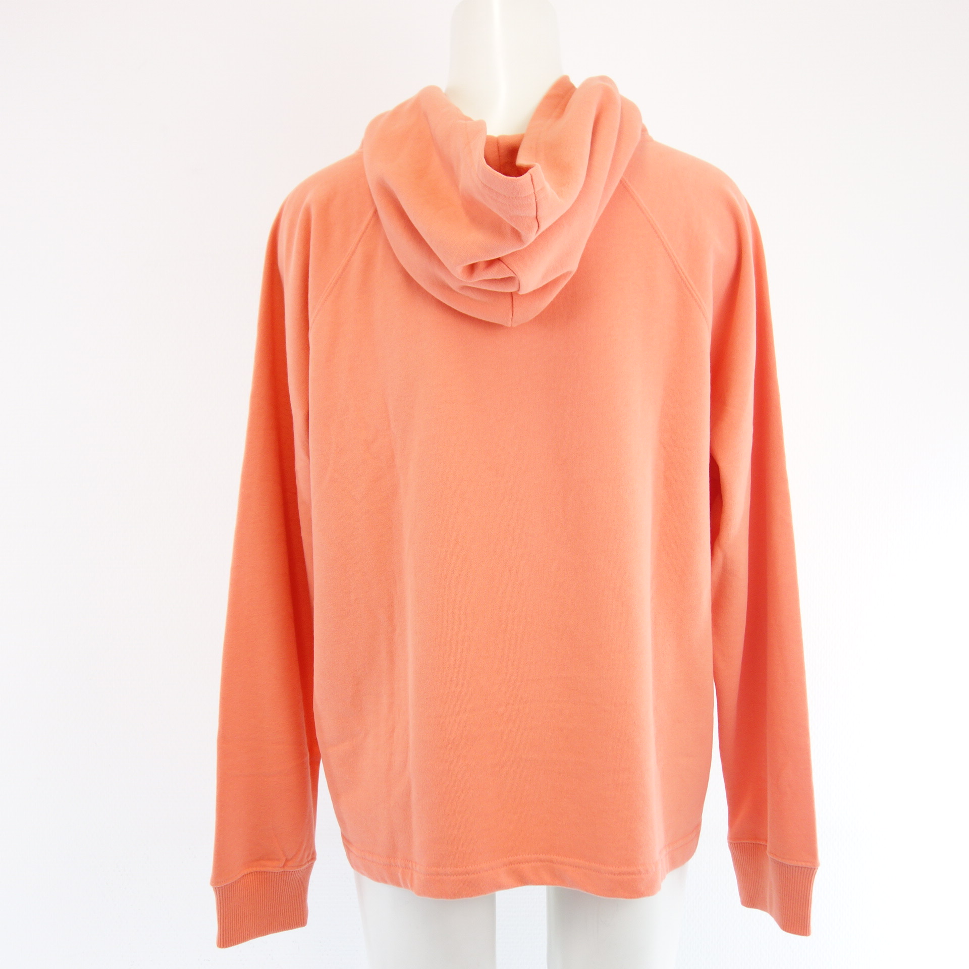 JUVIA Damen Sweatshirt Hoodie Pullover Kapuzenpullover Modell ALENA Papaya Orange