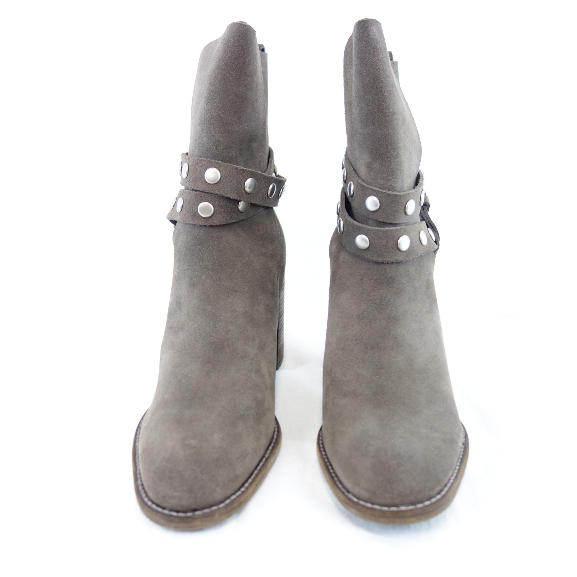 SEE BY CHLOE Chloé Damen Schuhe Stiefeletten Boots Stiefel Braun Taupe Wildleder Größe 40,5