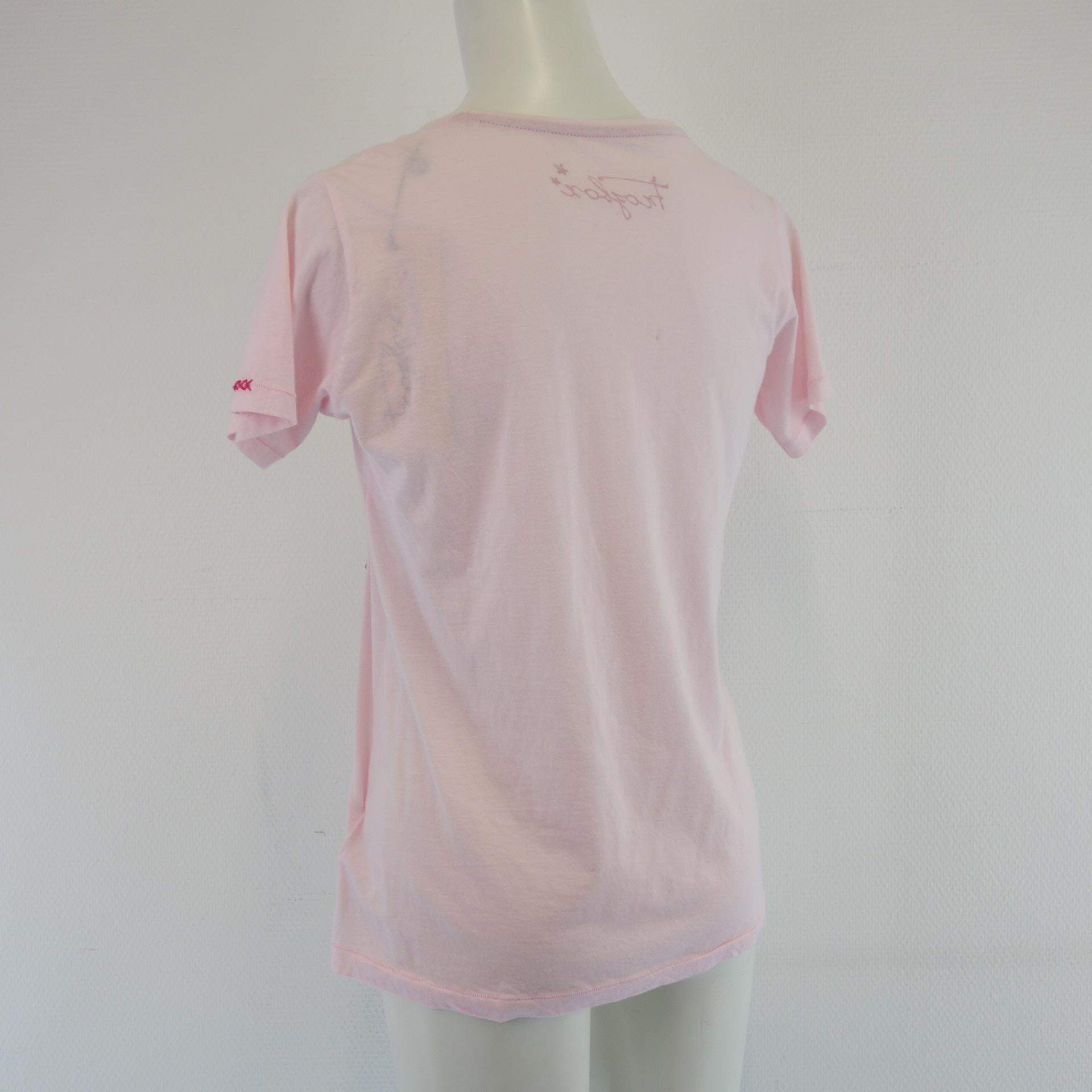 FROGBOX by Princess Damen T-Shirt Shirt Oberteil Rosa 100% Baumwolle Pailletten 