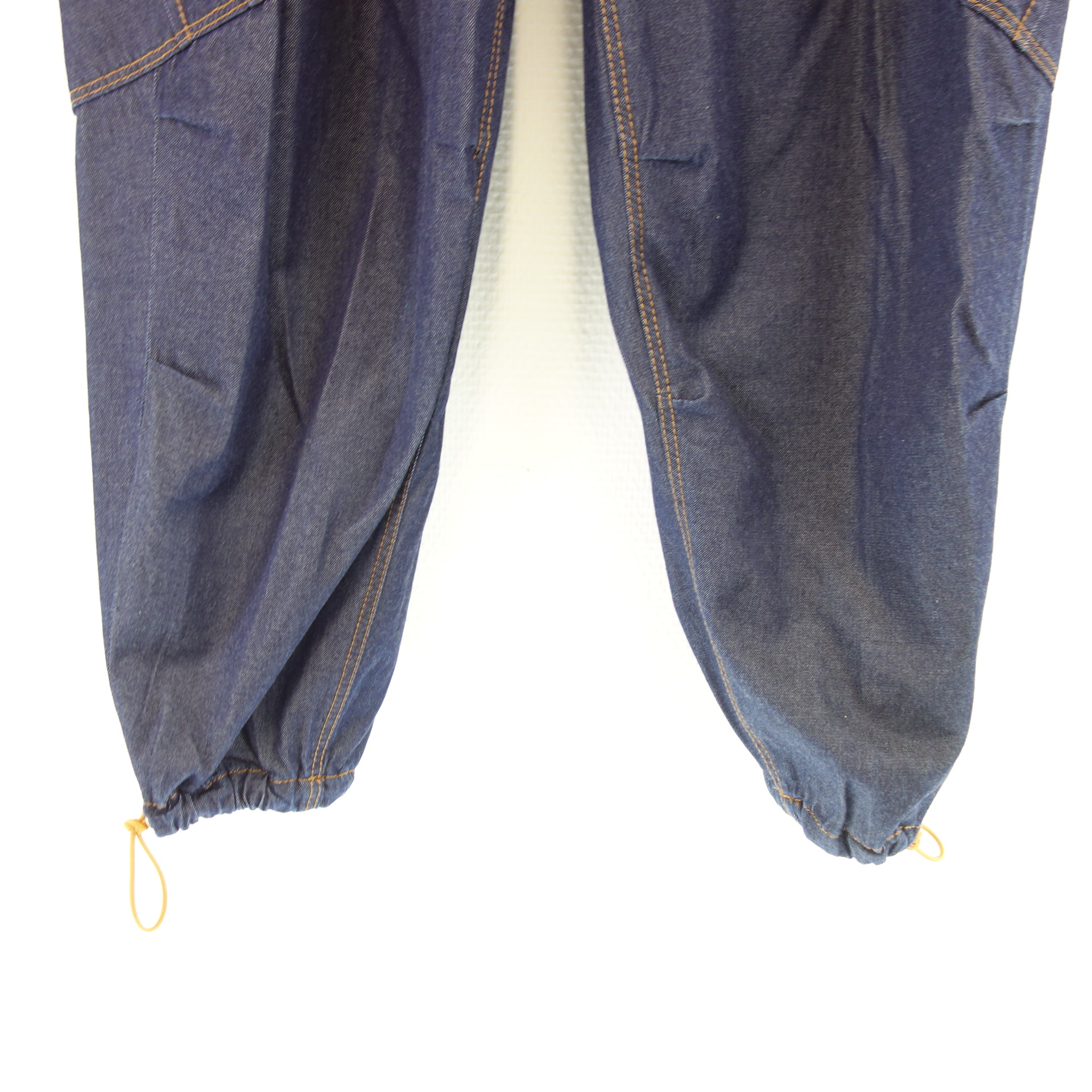 DRYKORN Damen Jeans Hose Jeanshose Blau Modell GLIDE High Waist Fallschirmhose