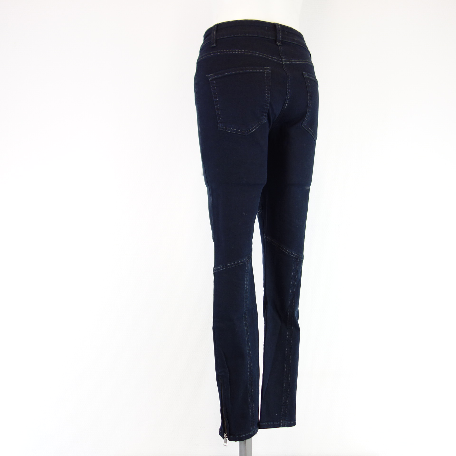 CAMBIO Vintage Edition Damen Jeans Hose Jeanshose Navy Dunkel Blau Modell Parla Skinny Stretch Biker 