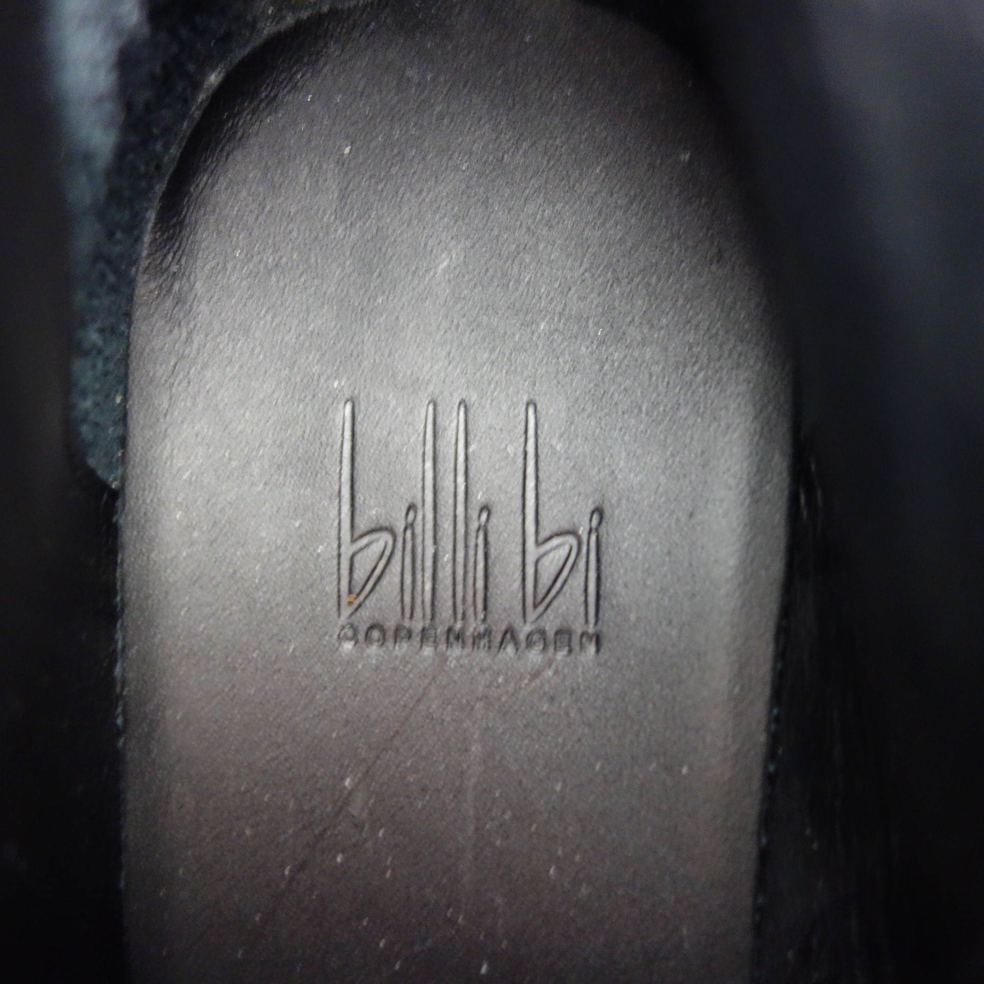 BILLI BI Damen Schuhe Stiefeletten Stiefel Boots Schwarz Leder Spitz Blockabsatz