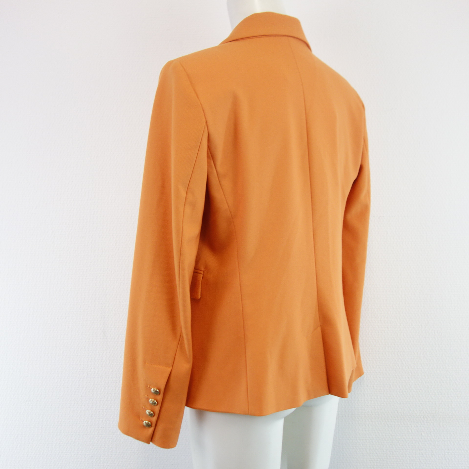 MOS MOSH Damen Blazer Jacke Orange Modell Beliz Twiggy Doppelreiher Slim